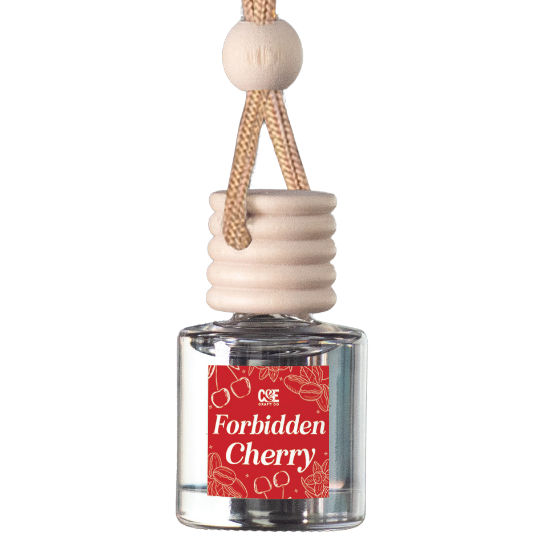 Forbidden Cherry Scented Car Freshener