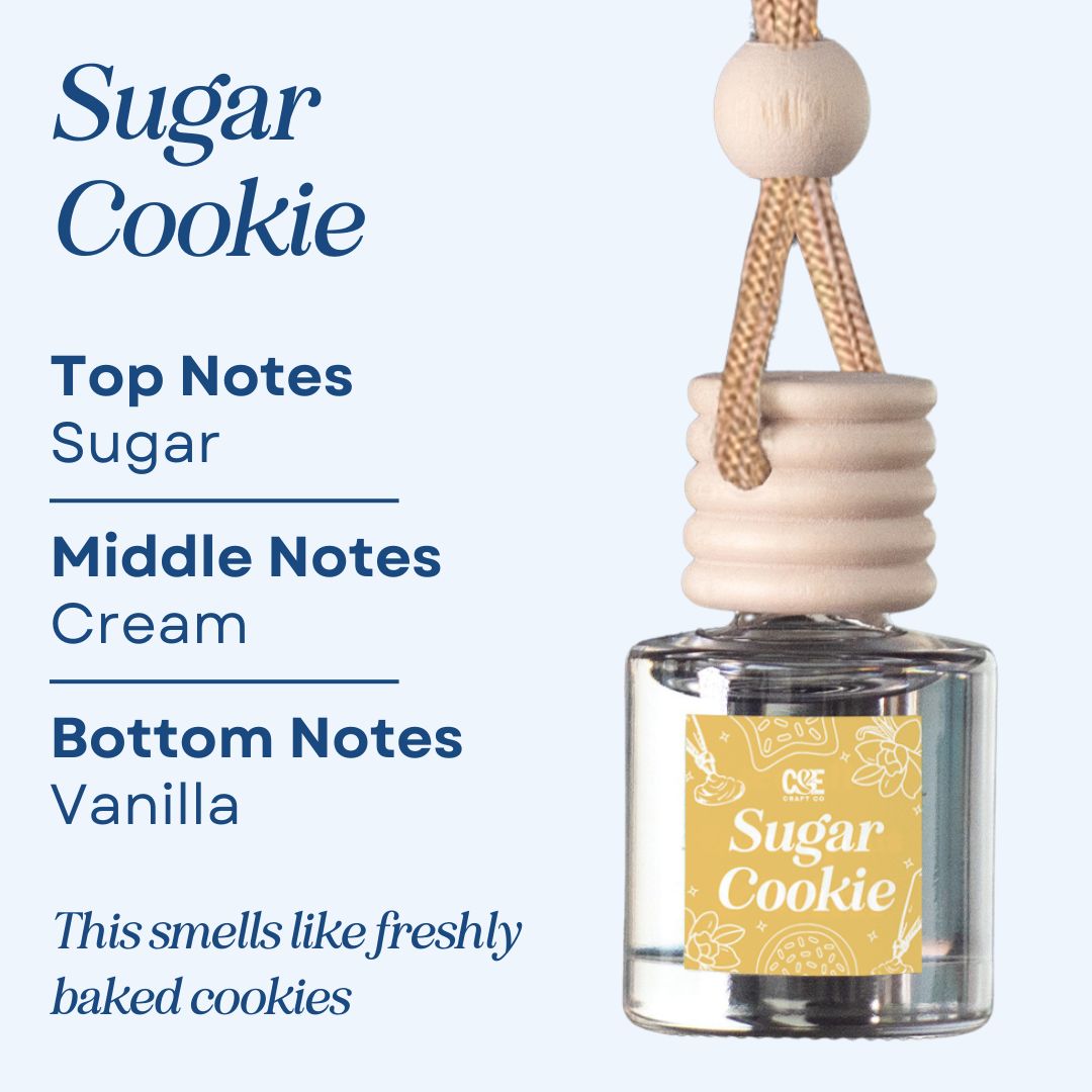 Sugar Cookie Scented Car Freshener