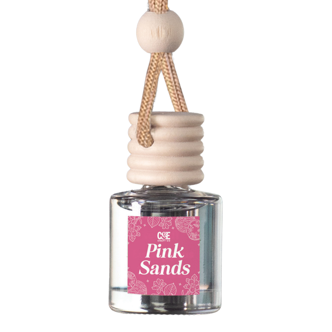 Pink Sands Scented Car Freshener