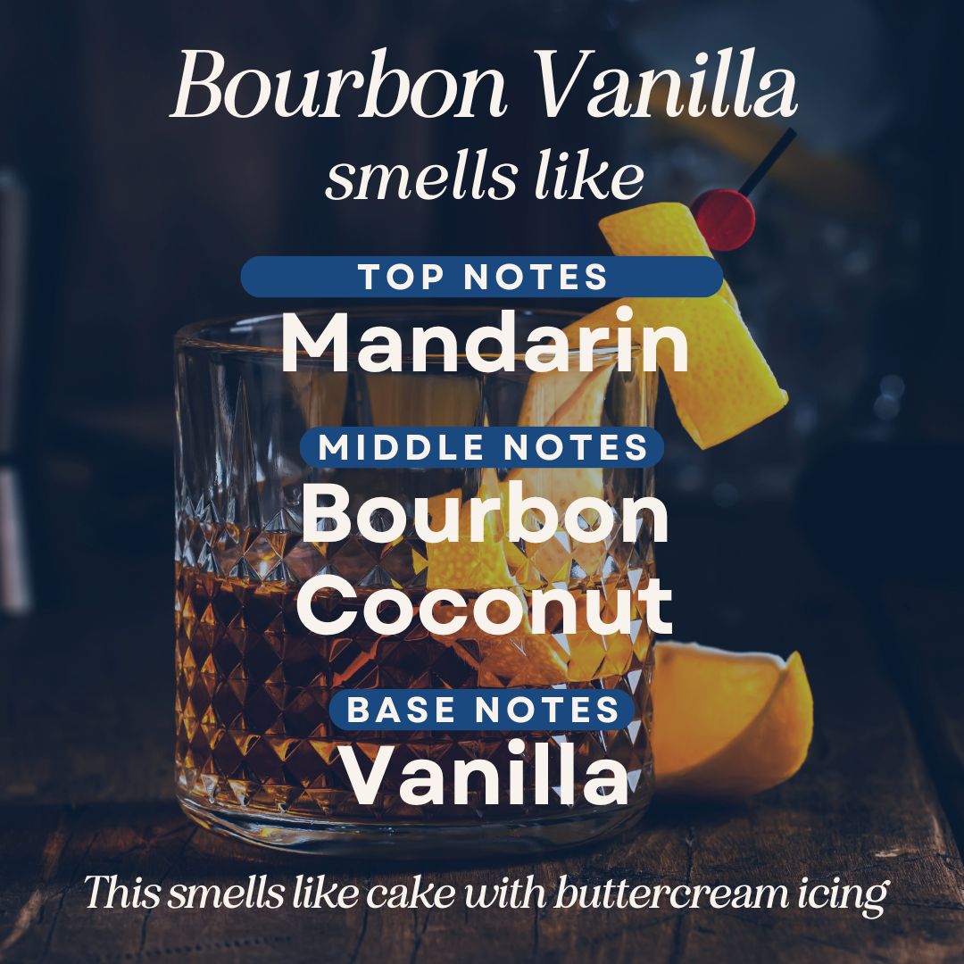Bourbon Vanilla Scented Candle