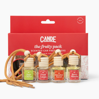 Fruity 4 Pack Scented Car Fresheners Bundle