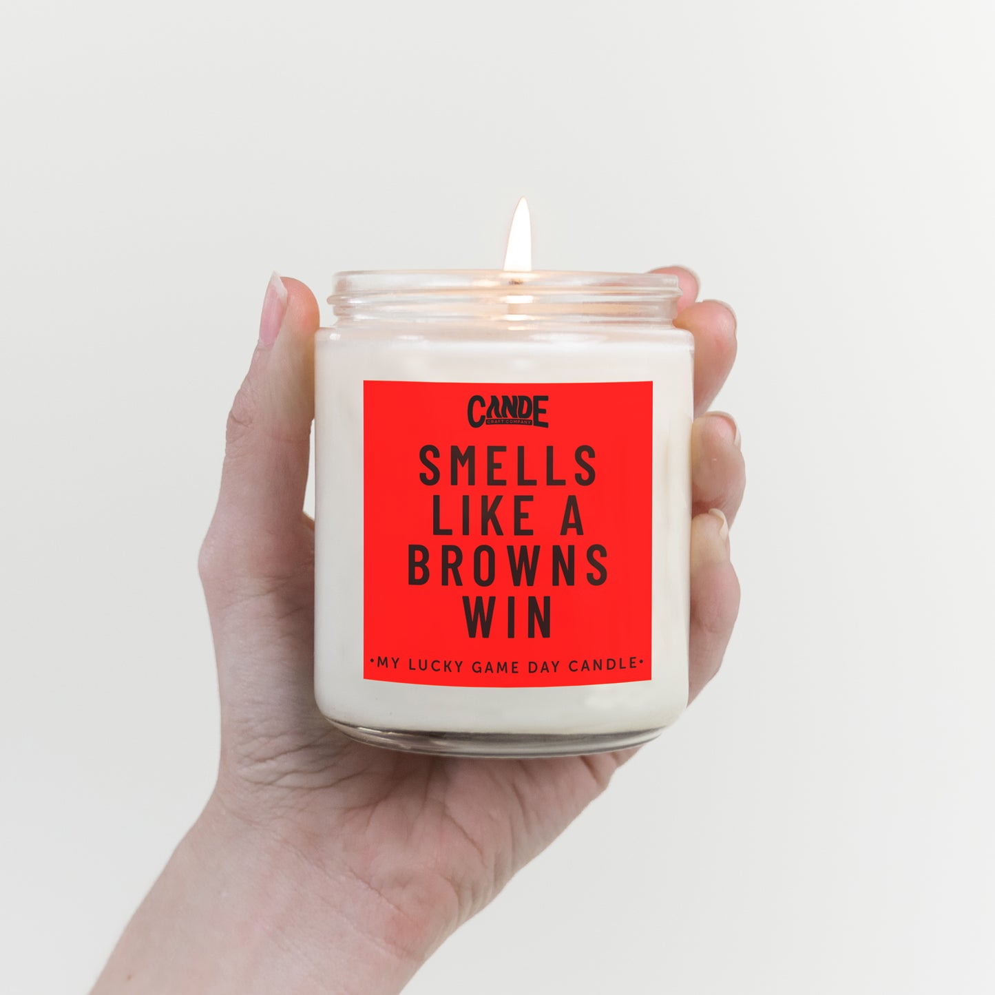 Smells Like a Browns Win Candle