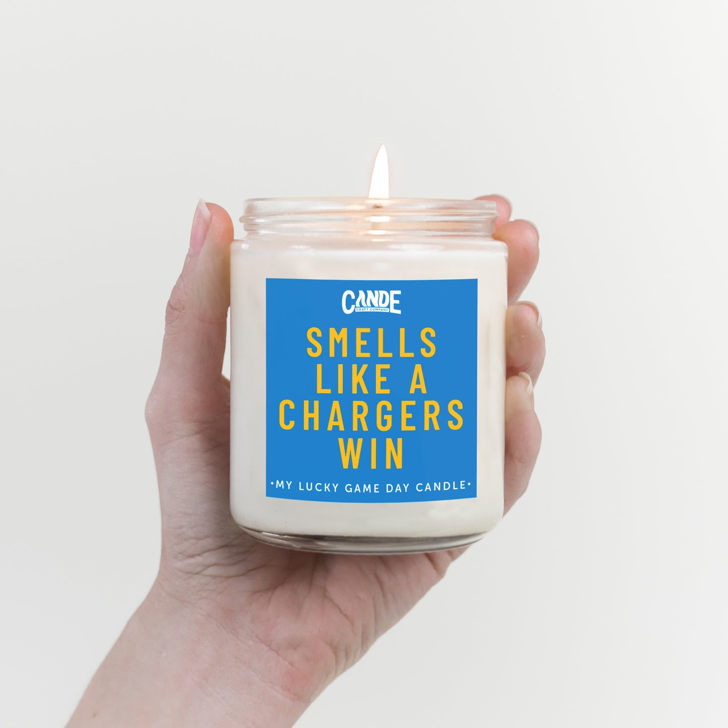 Smells Like a Chargers Win Candle