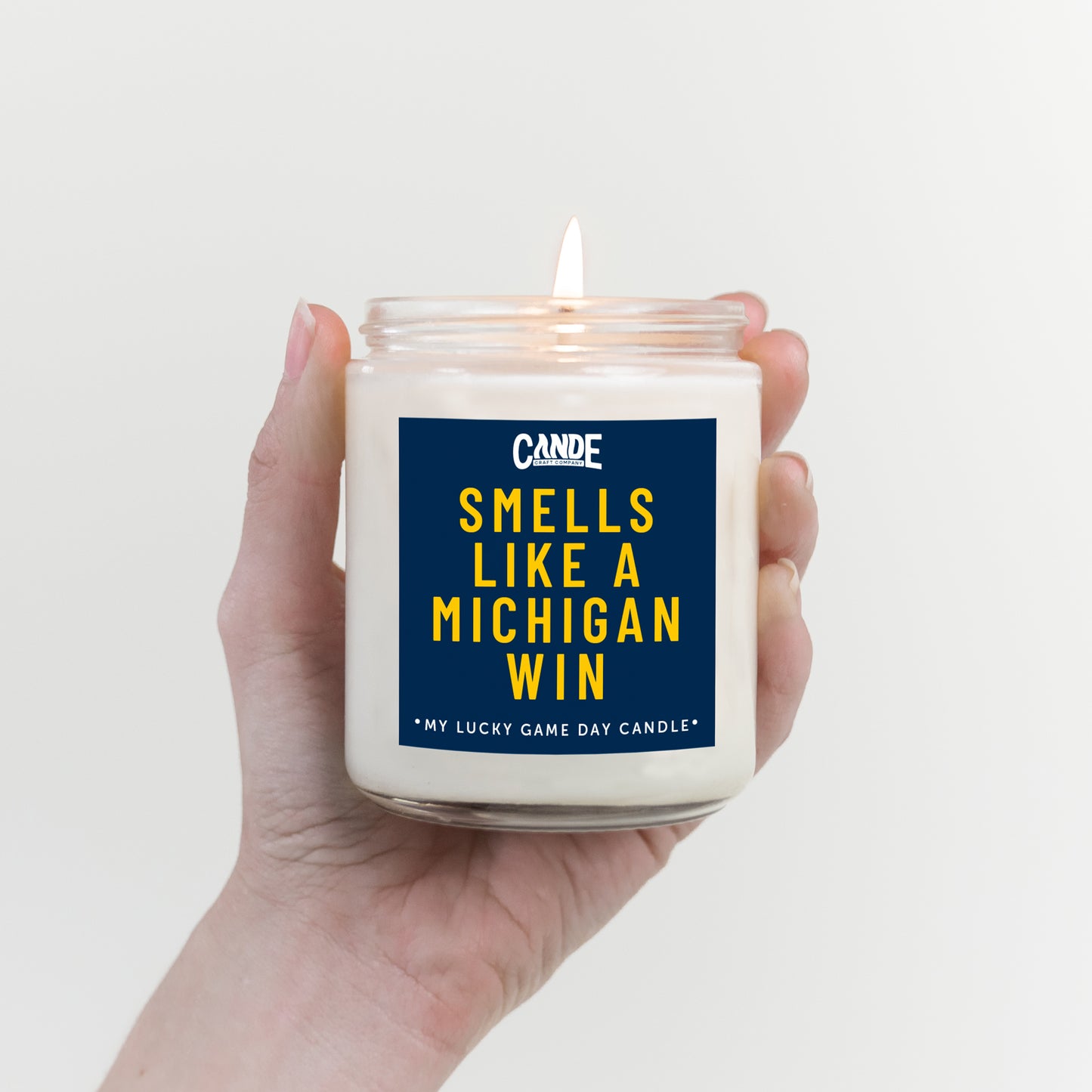 Smells Like A Michigan Win Candle