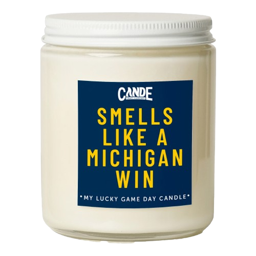 Smells Like A Michigan Win Candle