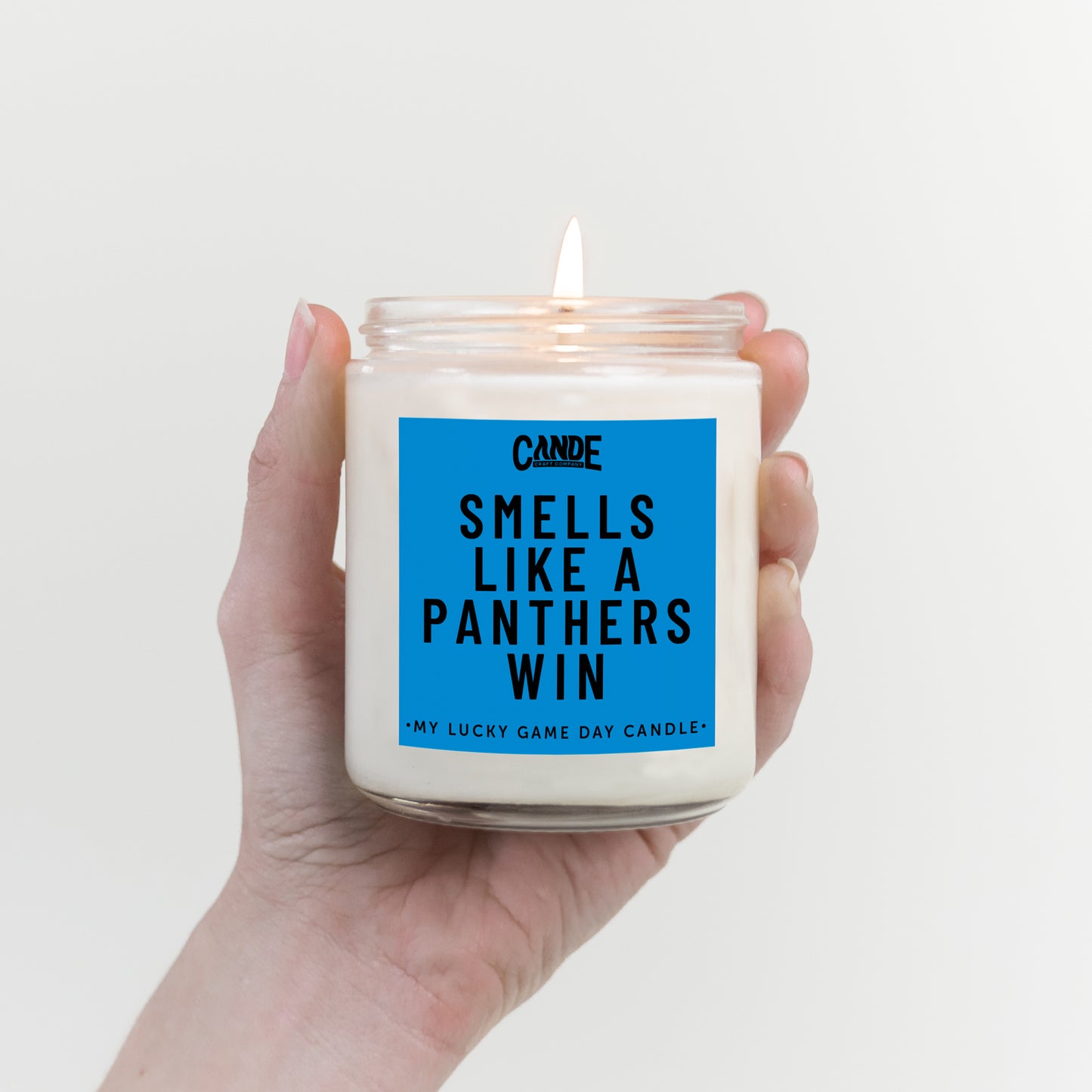 Smells Like a Panthers Win Candle