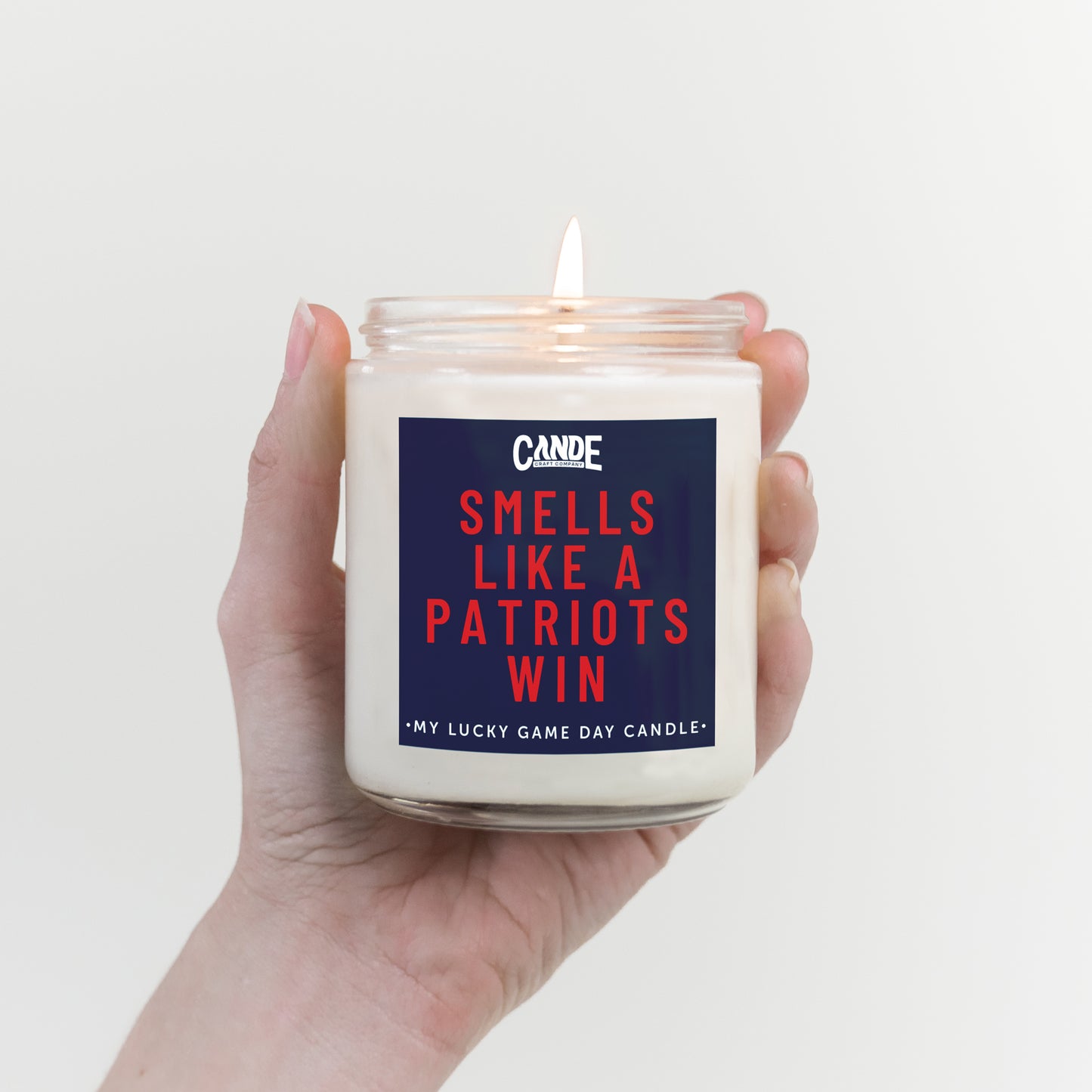 Smells Like a Patriots Win Candle