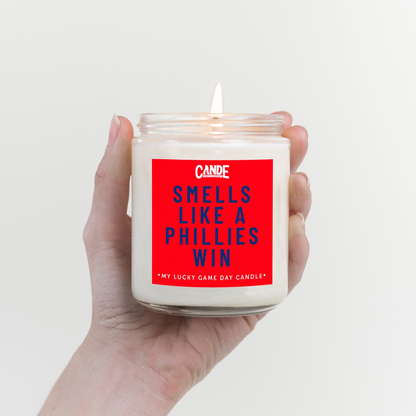 Smells Like a Phillies Win Candle