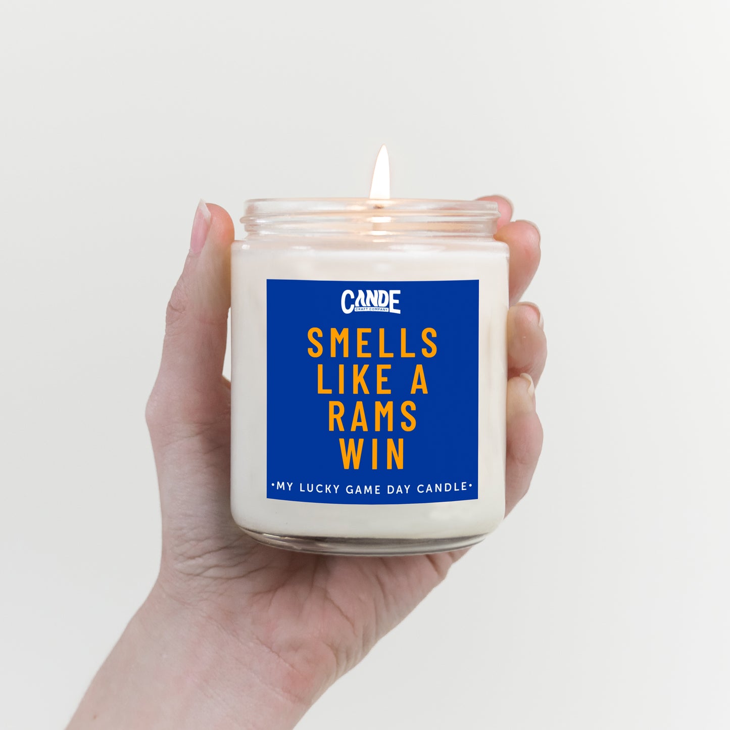 Smells Like a Rams Win Candle