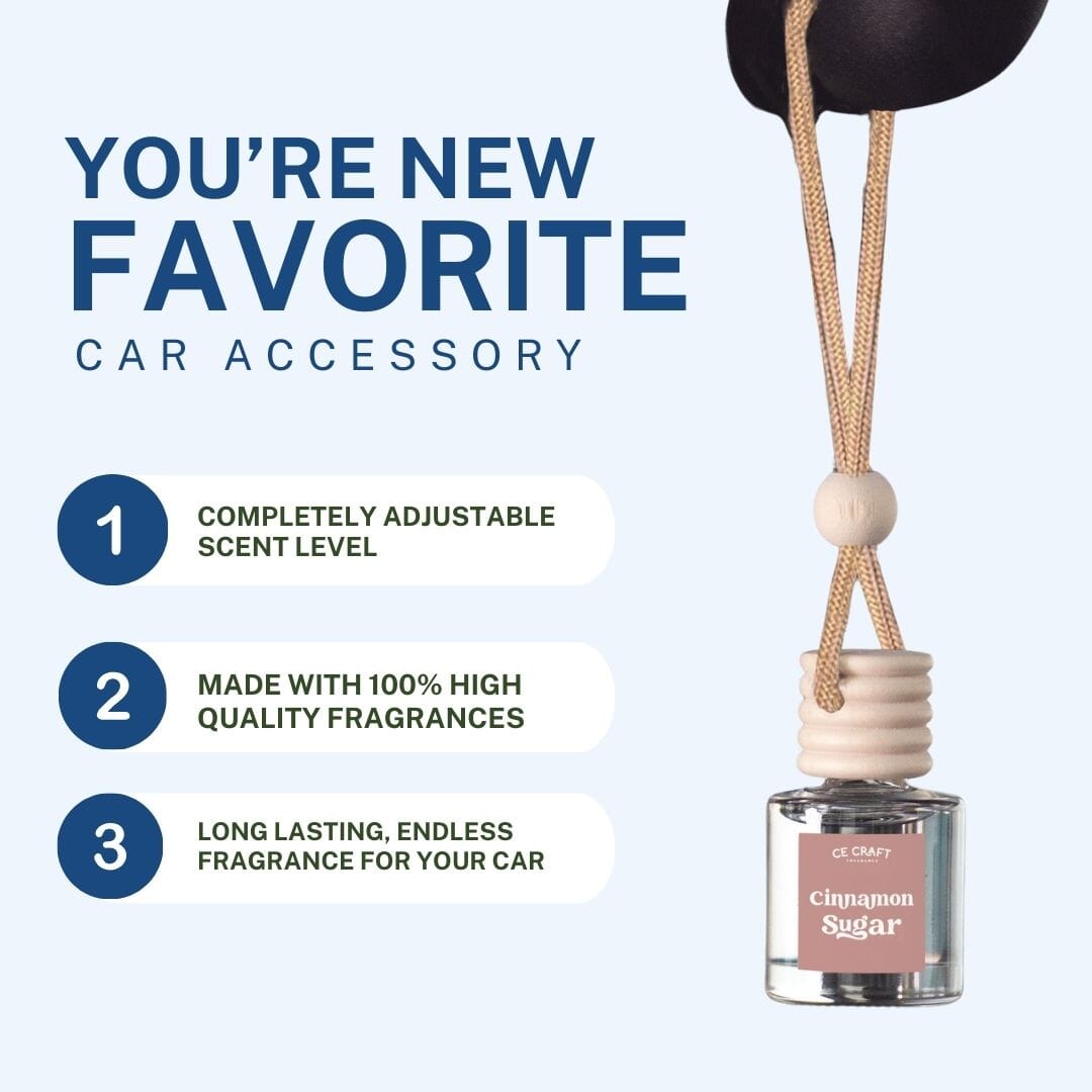 Cinnamon Sugar Scented Car Freshener Vehicle Air Fresheners CE Craft