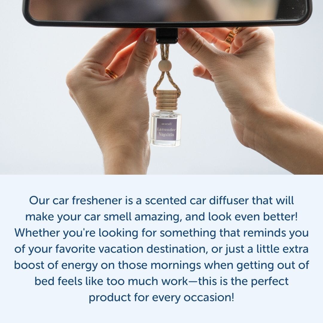 Cinnamon Sugar Scented Car Freshener Vehicle Air Fresheners CE Craft