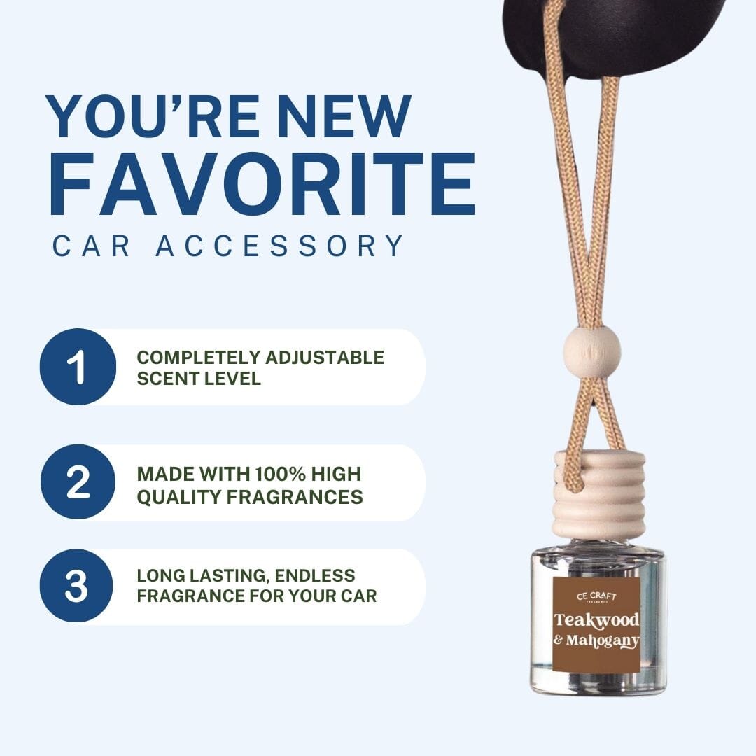 Masculine Scents 4 Pack Scented Car Fresheners Bundle Vehicle Air Fresheners CE Craft