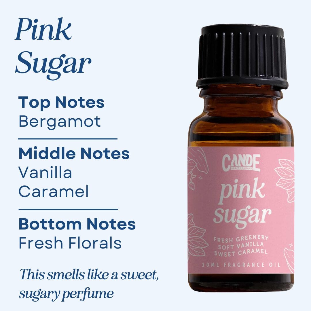 Scented Premium Fragrance Oil C & E Craft Co Pink Sugar