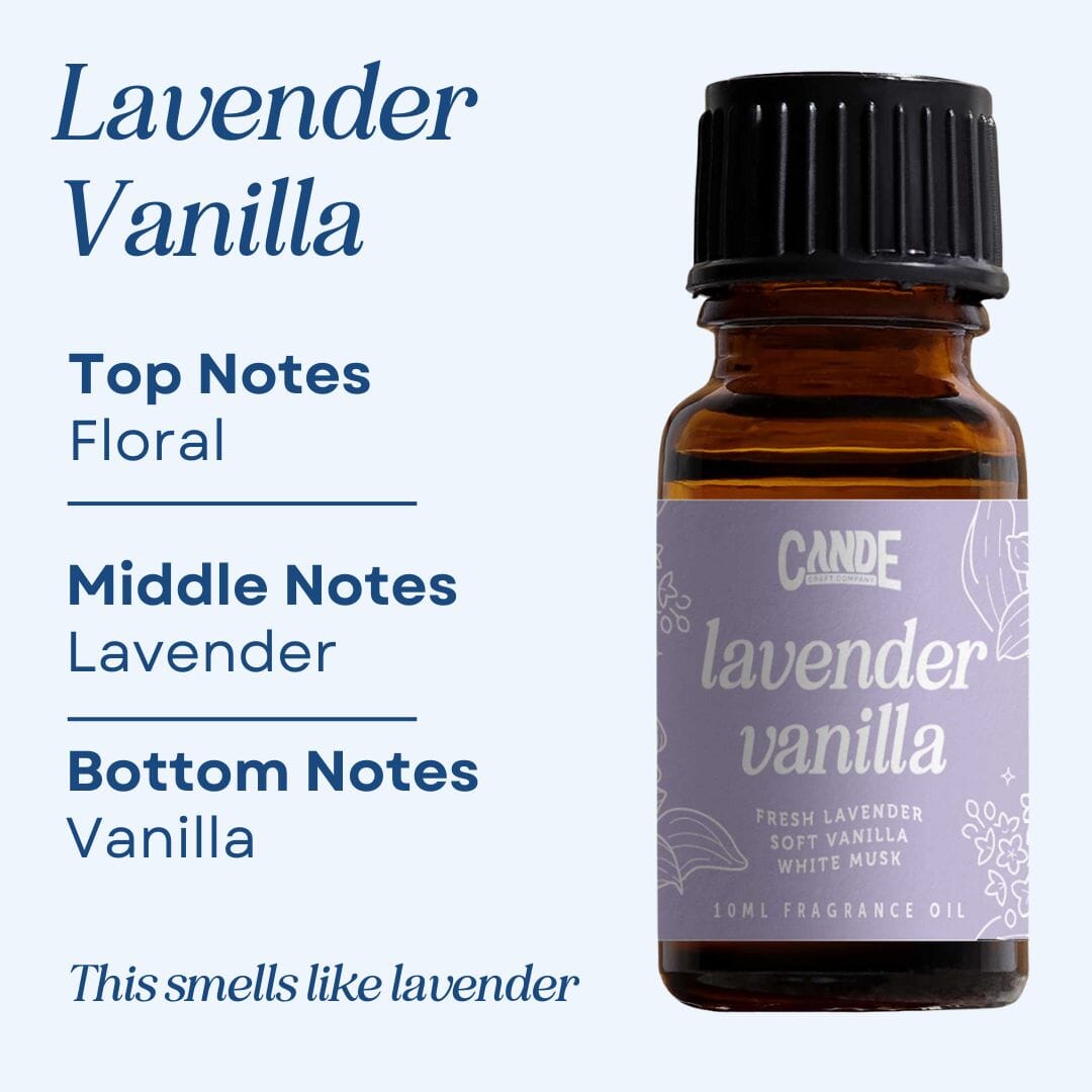 Scented Premium Fragrance Oil C & E Craft Co Lavender Vanilla