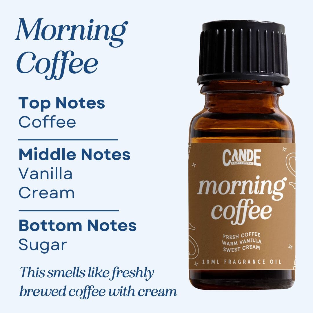 Scented Premium Fragrance Oil C & E Craft Co Morning Coffee