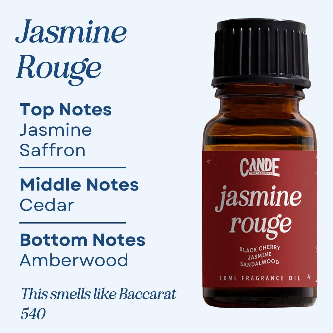 Scented Premium Fragrance Oil C & E Craft Co Jasmine Rouge
