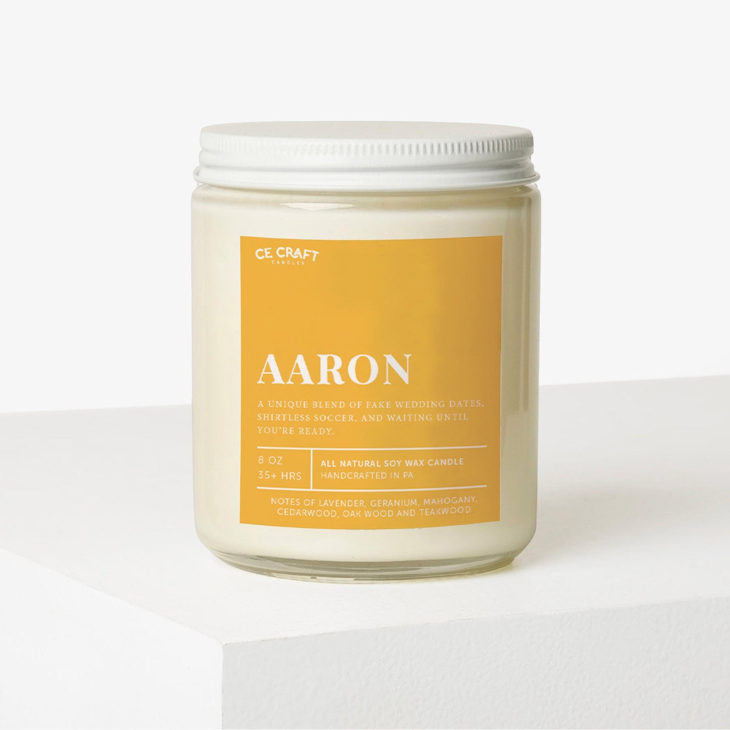 Aaron Blackford Scented Candle Candle CE Craft