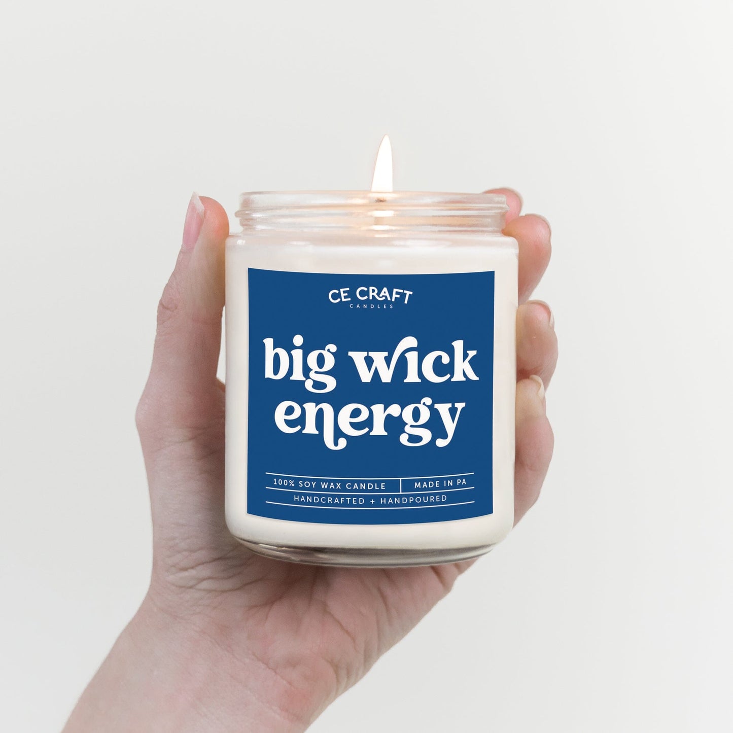 Big Wick Energy Candle Candles CE Craft