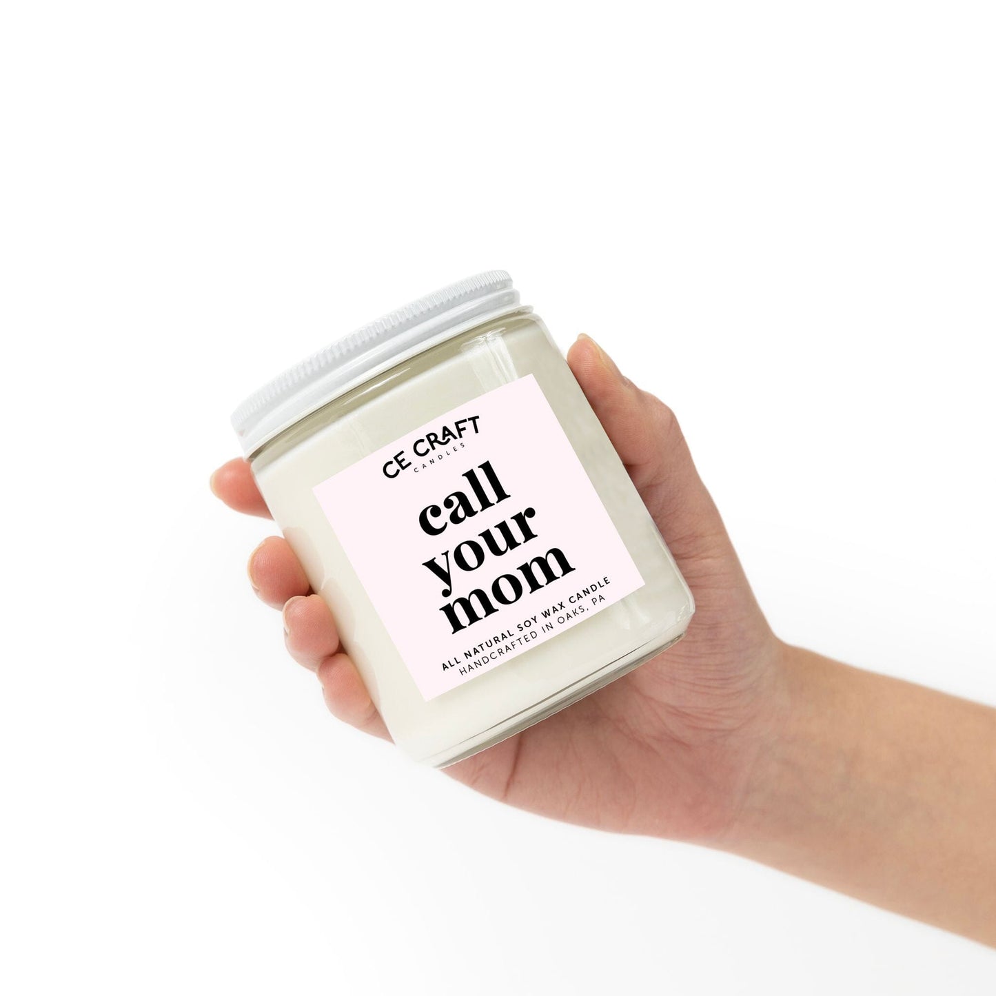 Call Your Mom Candle Candles CE Craft