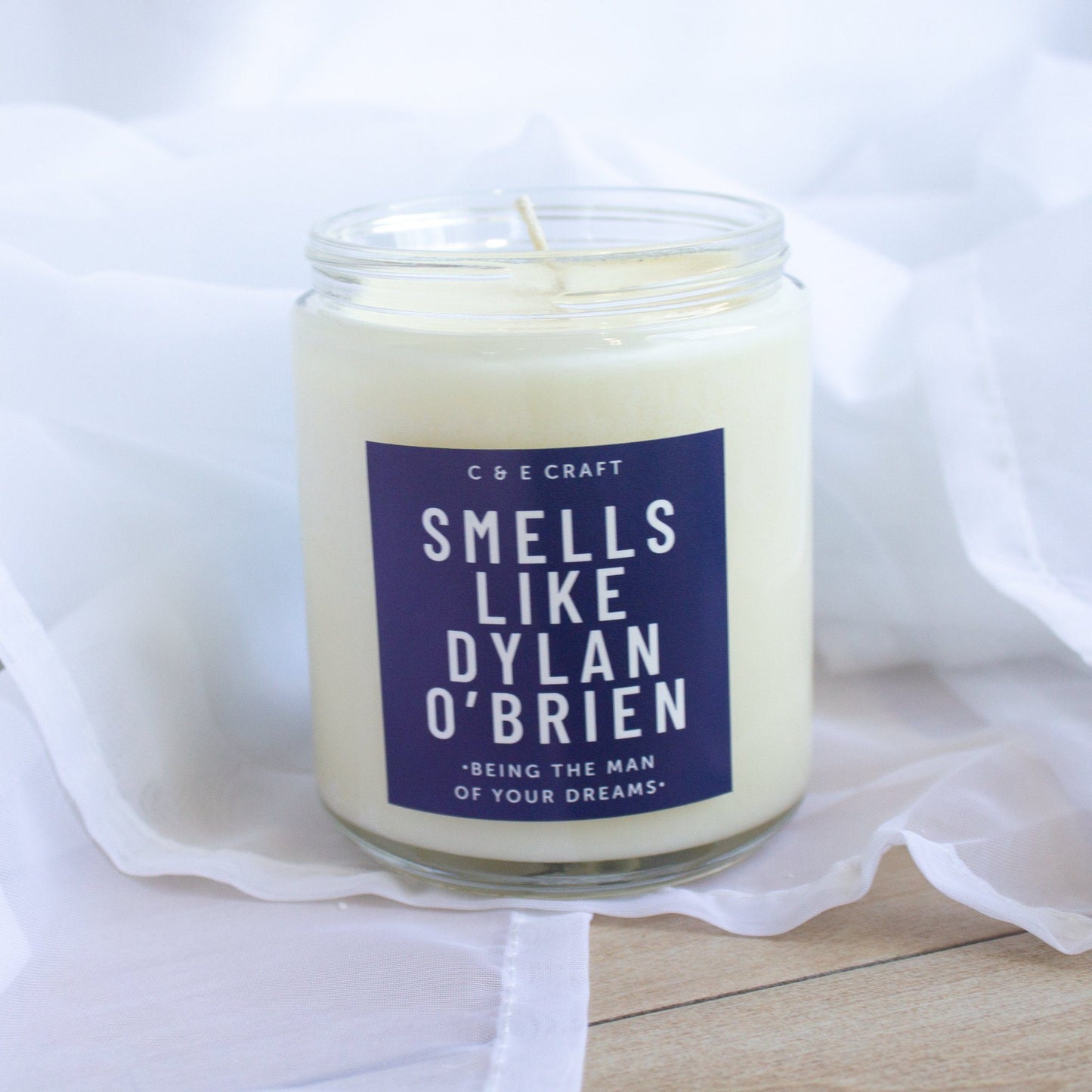 C&E - Smells Like Dylan O'Brien Soy Wax Candle - Smells Like Candle - Gift for Her C & E Craft Co