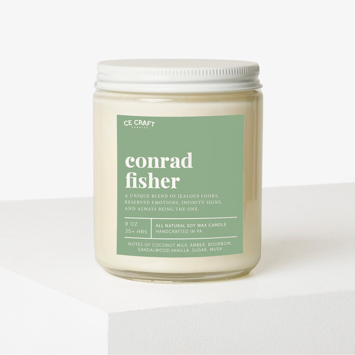Conrad Fisher Scented Soy Wax Candle C & E Craft Co