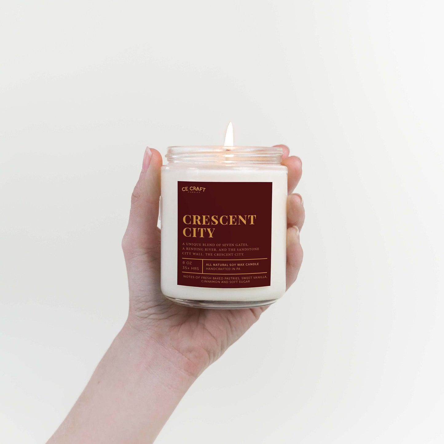 Crescent City Scented Soy Wax Candle C & E Craft Co