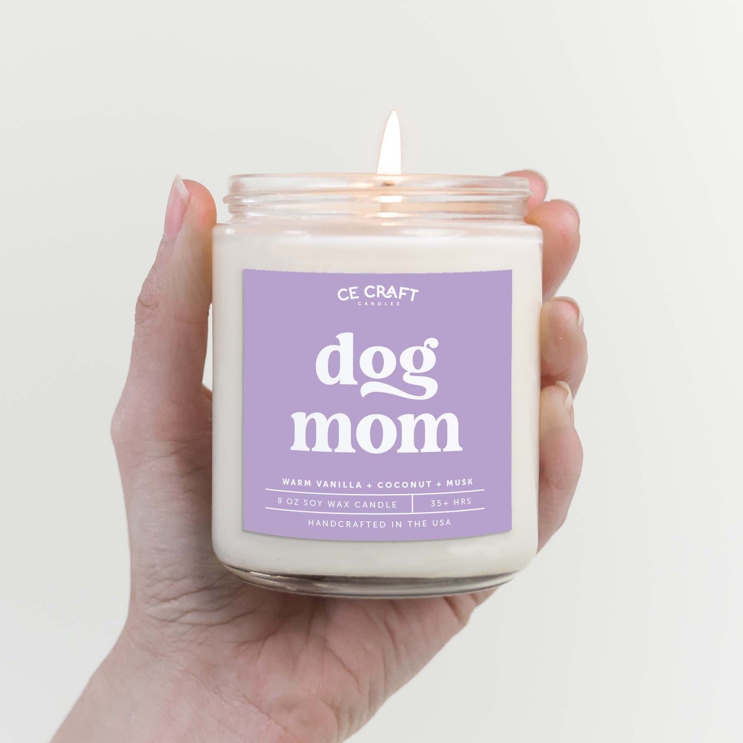 Dog Mom Candle Candles CE Craft