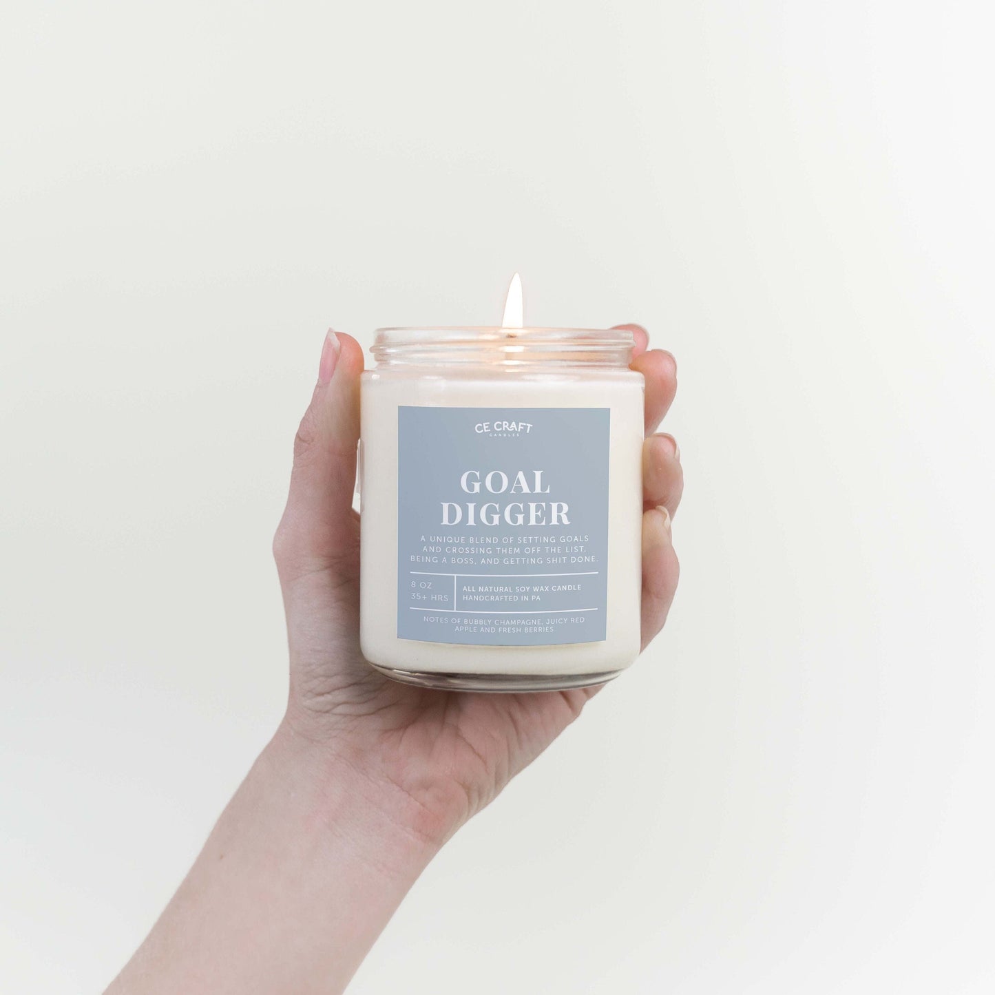 Goal Digger Candle C & E Craft Co