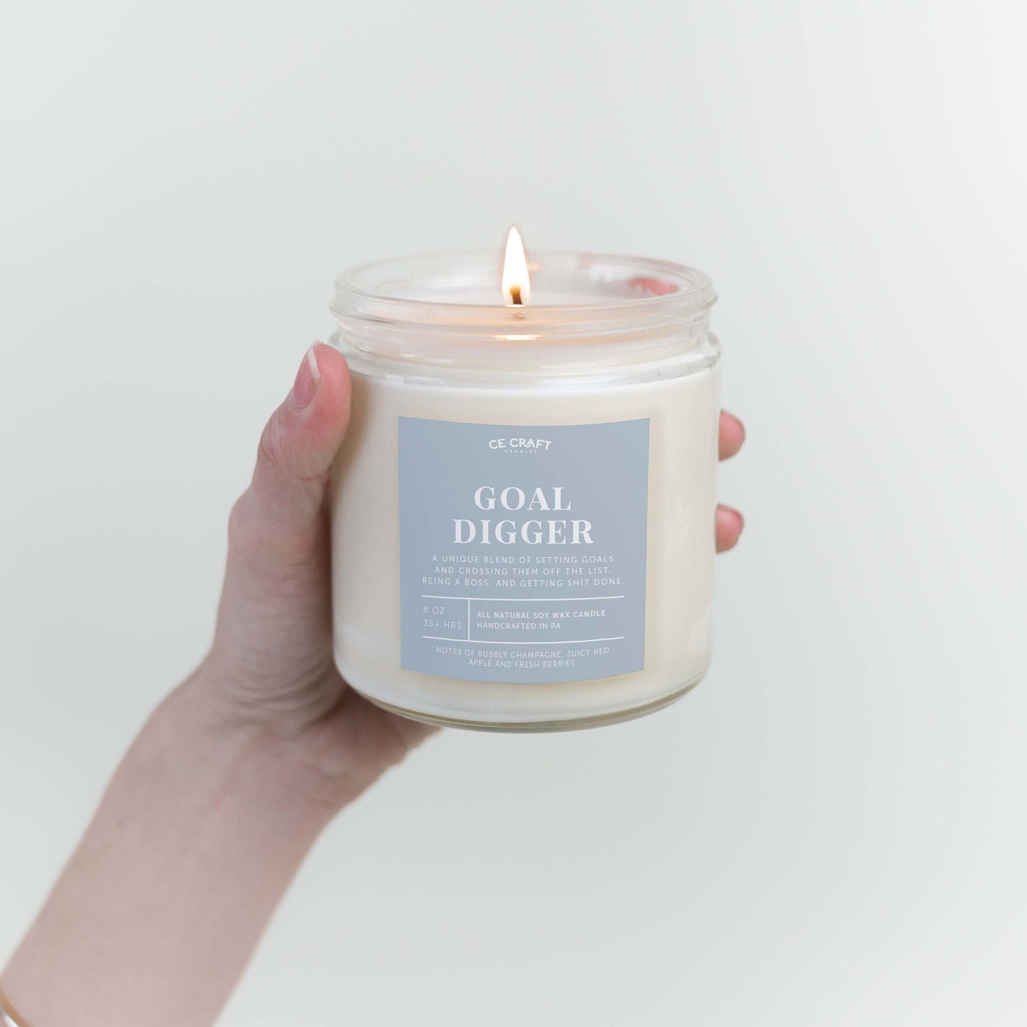 Goal Digger Candle C & E Craft Co