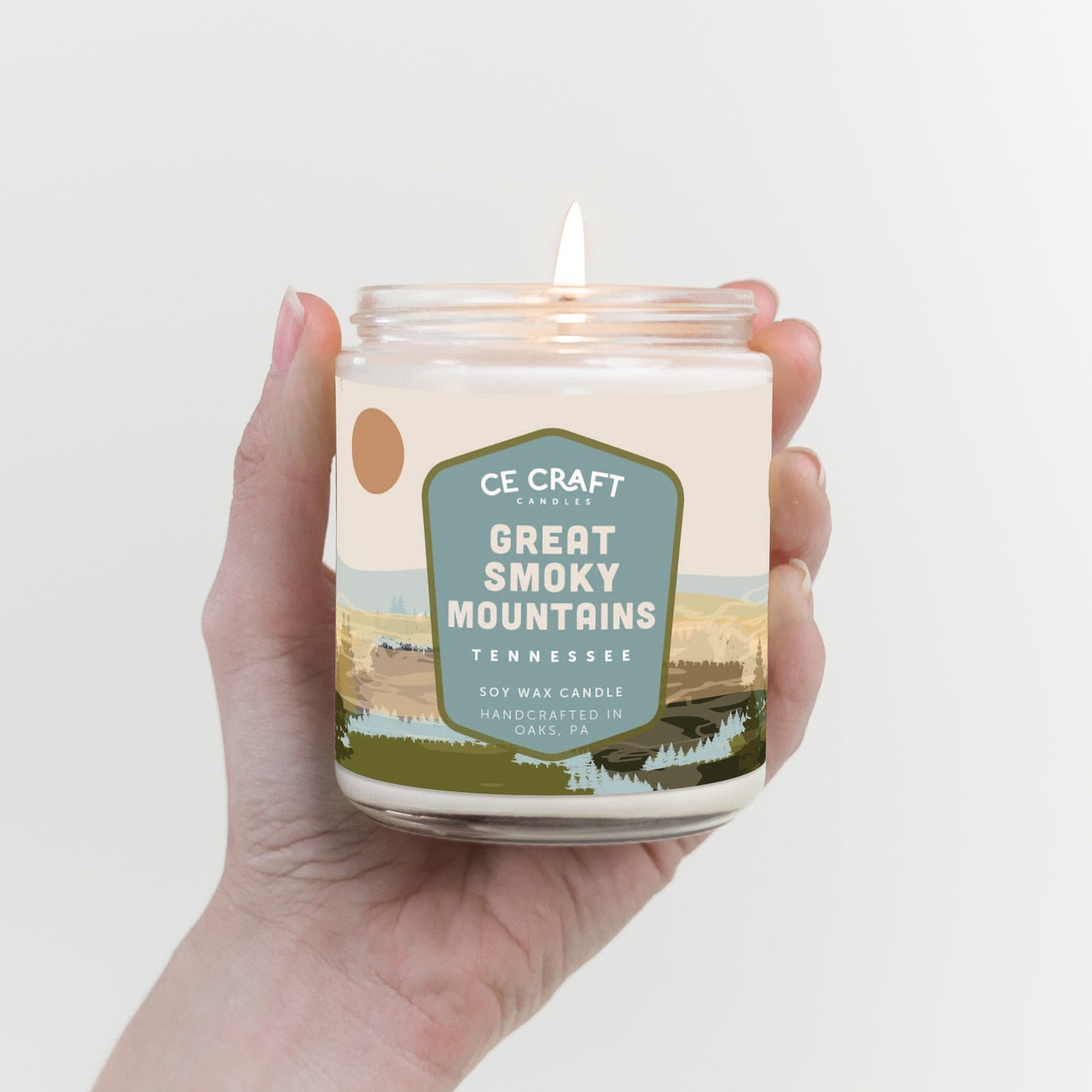 Great Smoky Mountains National Park Candle Candles CE Craft