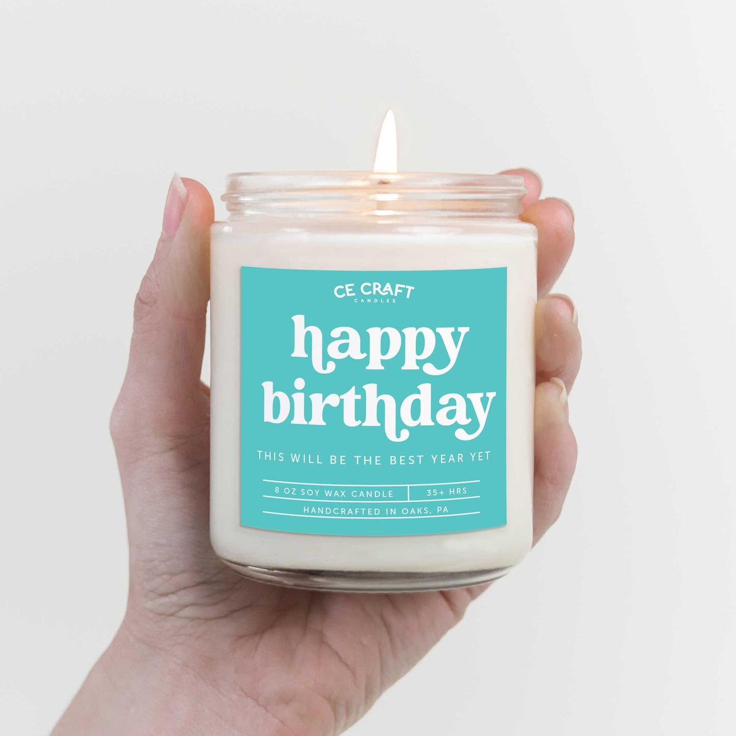 Happy Birthday Scented Candle Candles CE Craft