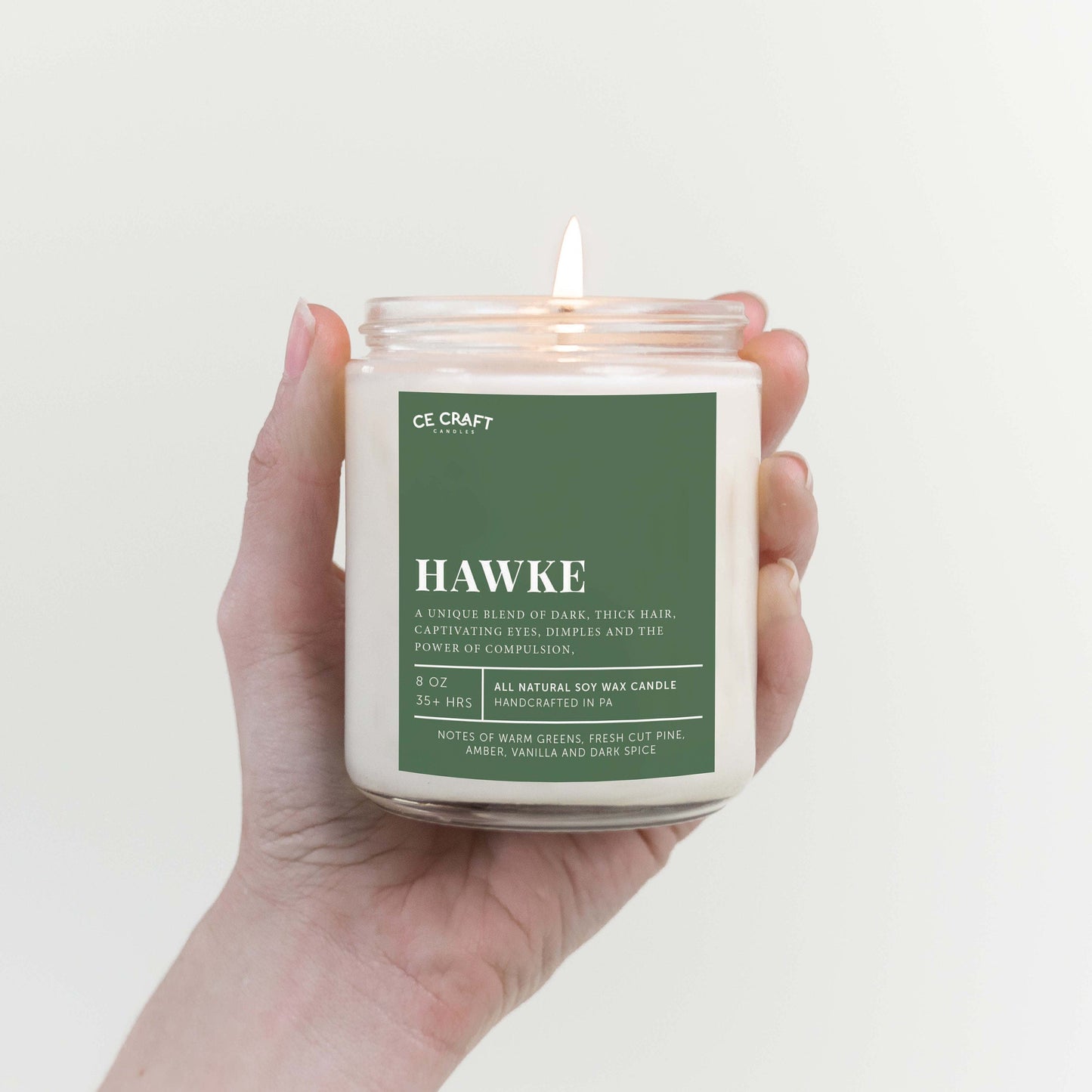 Hawke Scented Candle Candle CE Craft