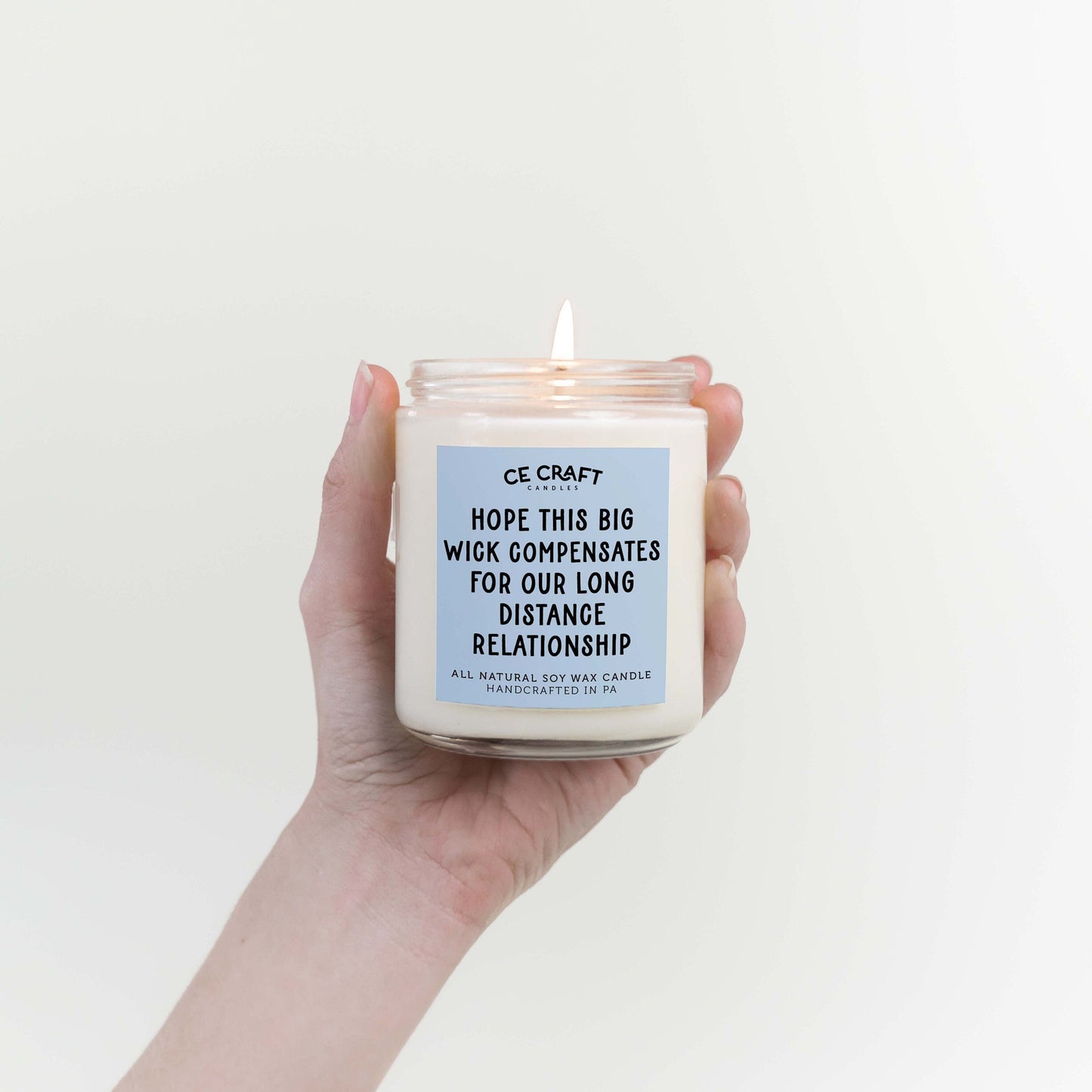 Hope This Big Wick Candle Candle CE Craft