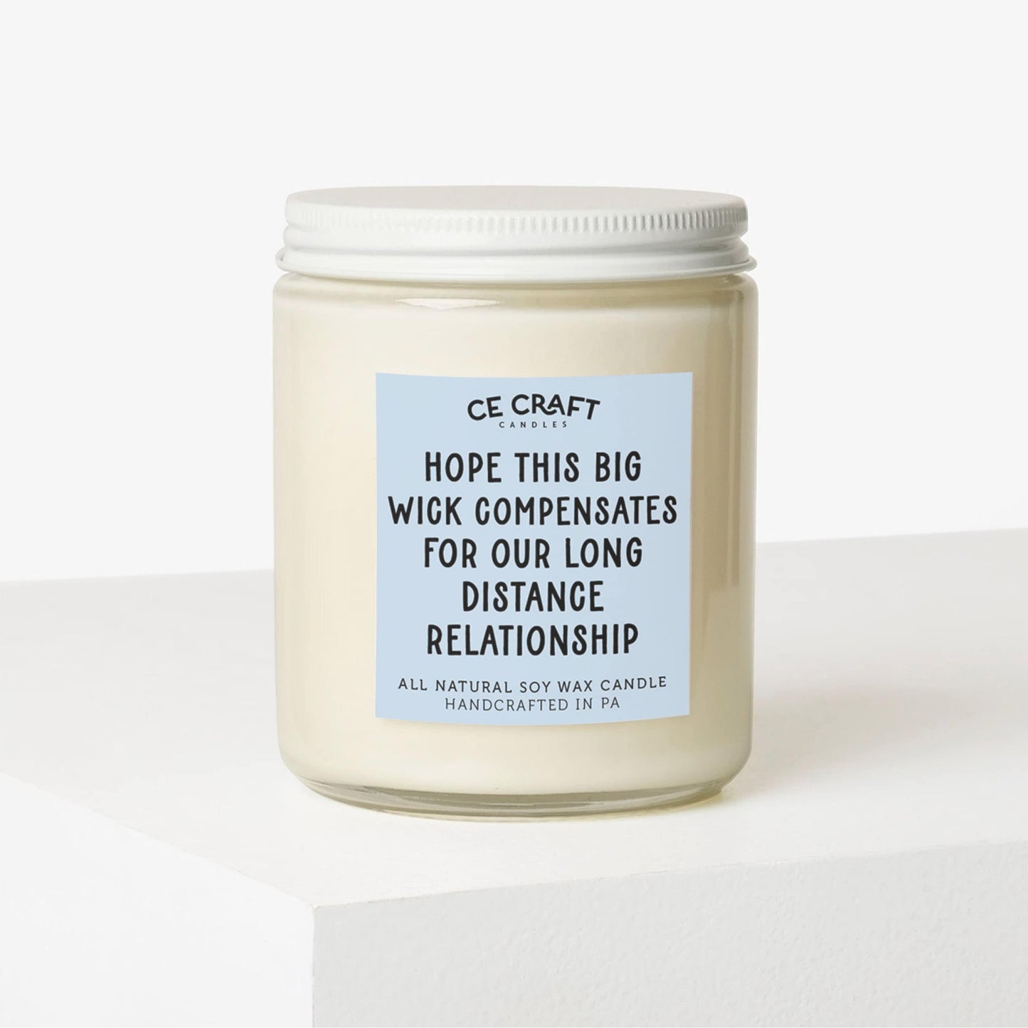 Hope This Big Wick Candle Candle CE Craft