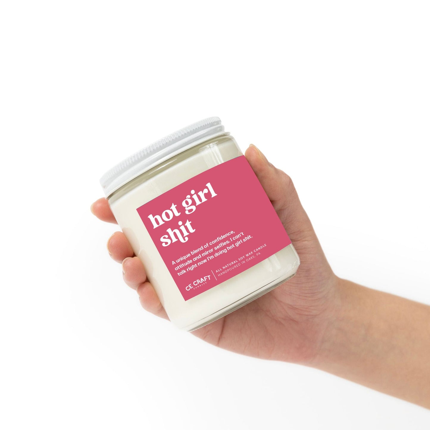 Hot Girl Shit Candle Candles CE Craft