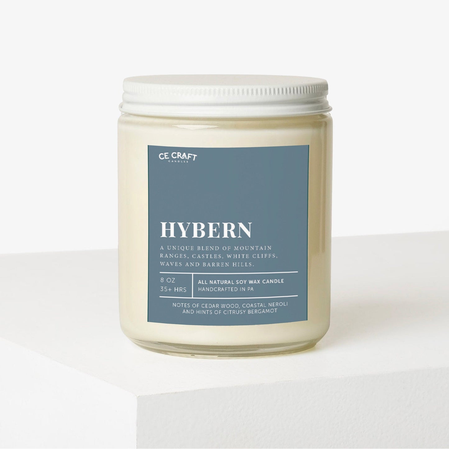 Hybern Scented Soy Wax Candle C & E Craft Co