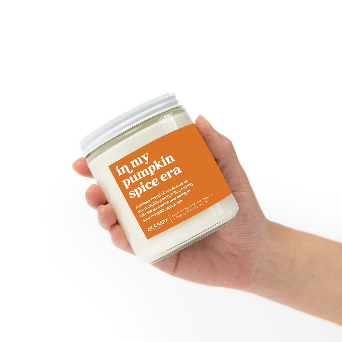 In My Pumpkin Spice Era Scented Candle Candles CE Craft