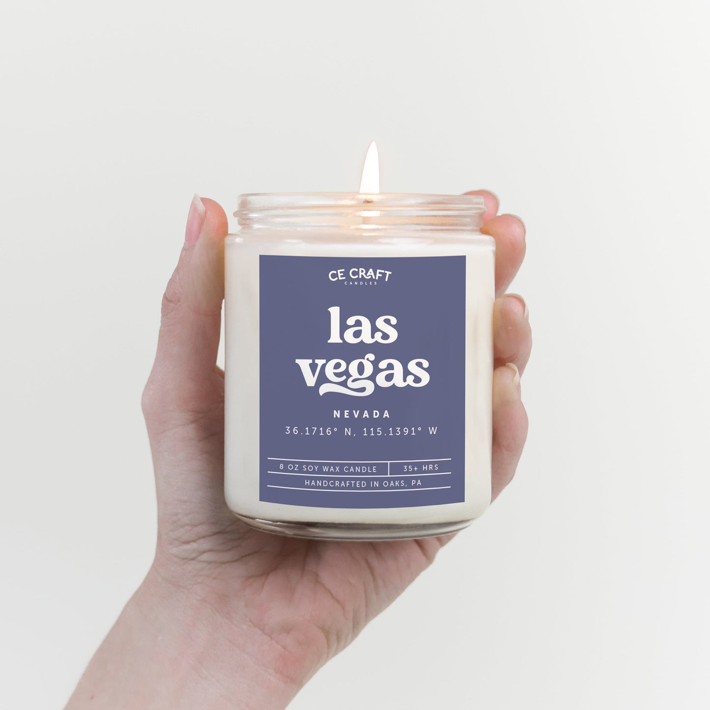 Las Vegas Scented Candle Candles CE Craft