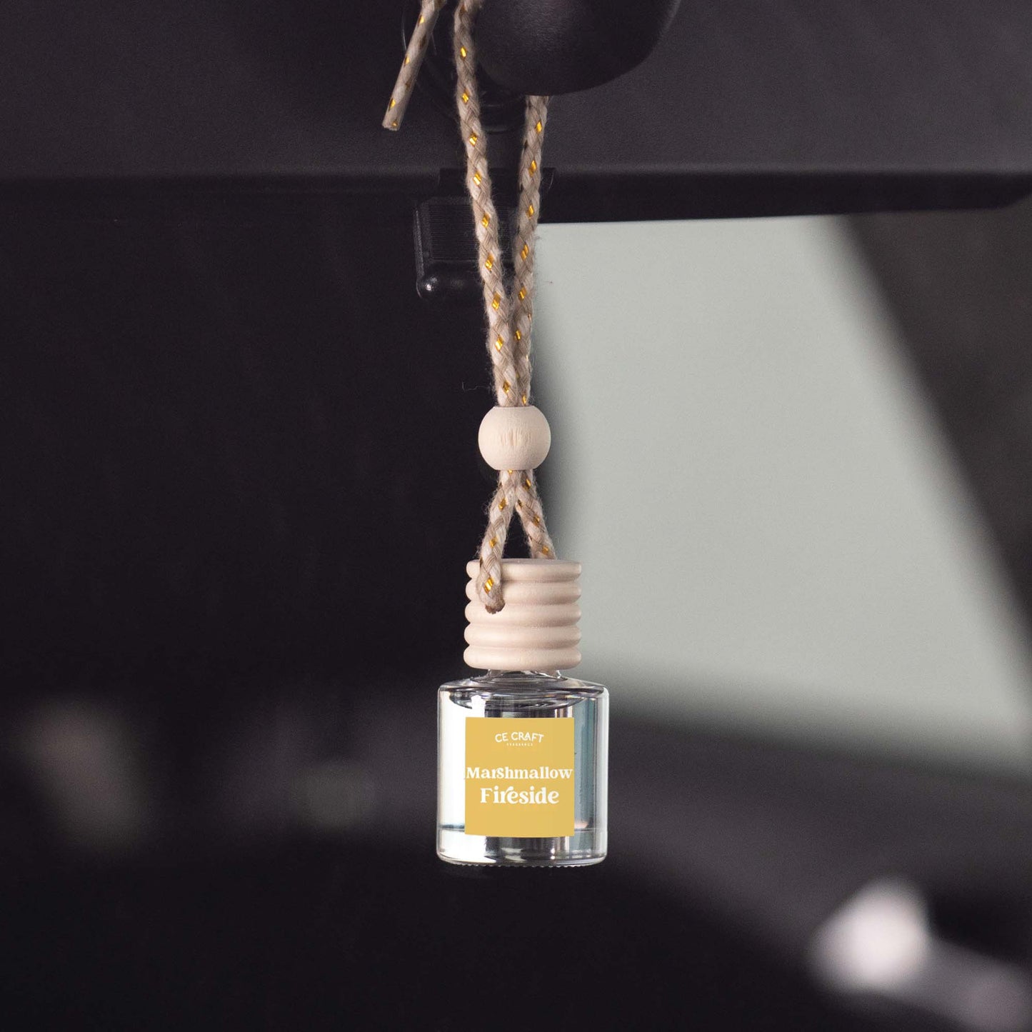 Marshmallow Fireside Scented Car Freshener Vehicle Air Fresheners CE Craft