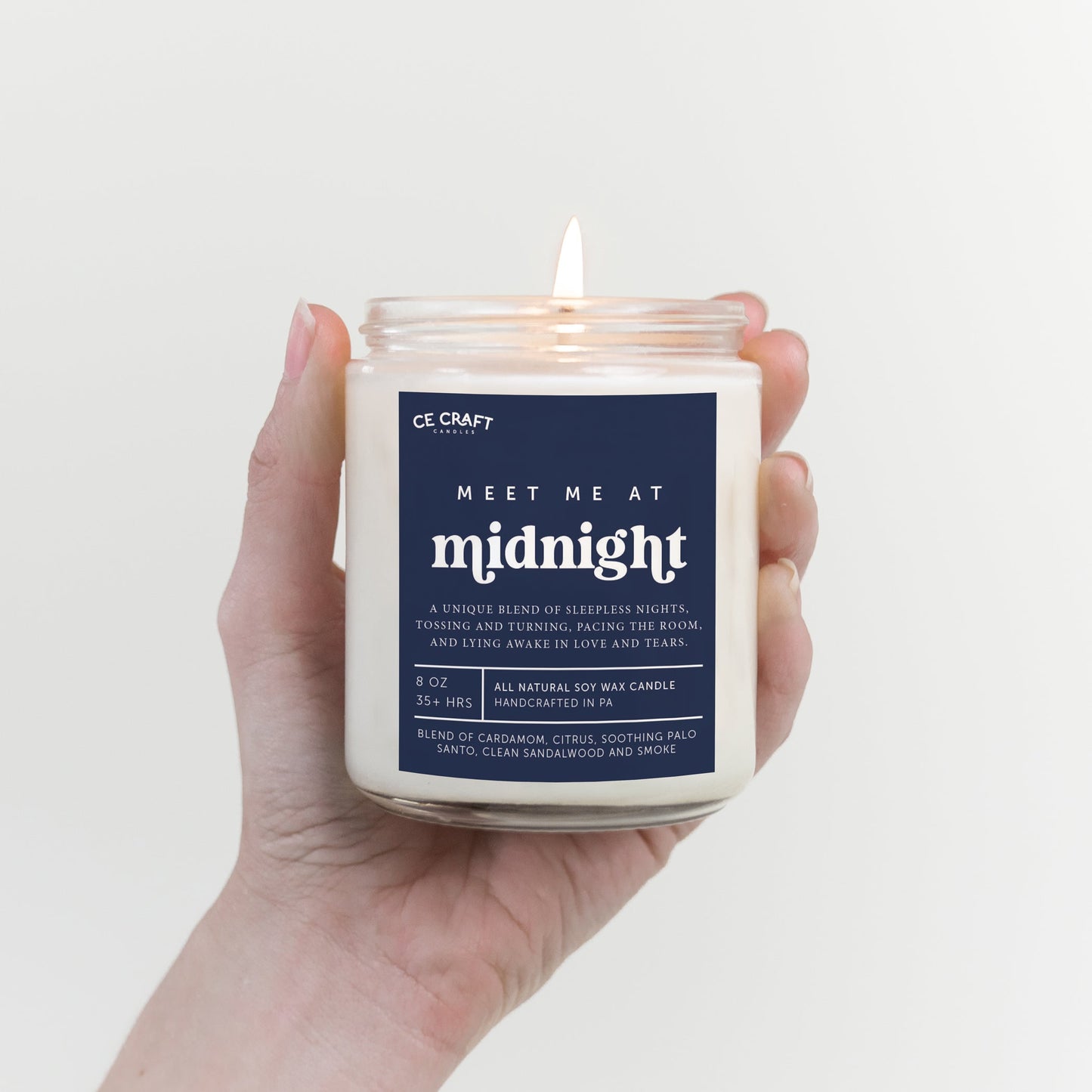 Meet Me at Midnight Candle Candles CE Craft