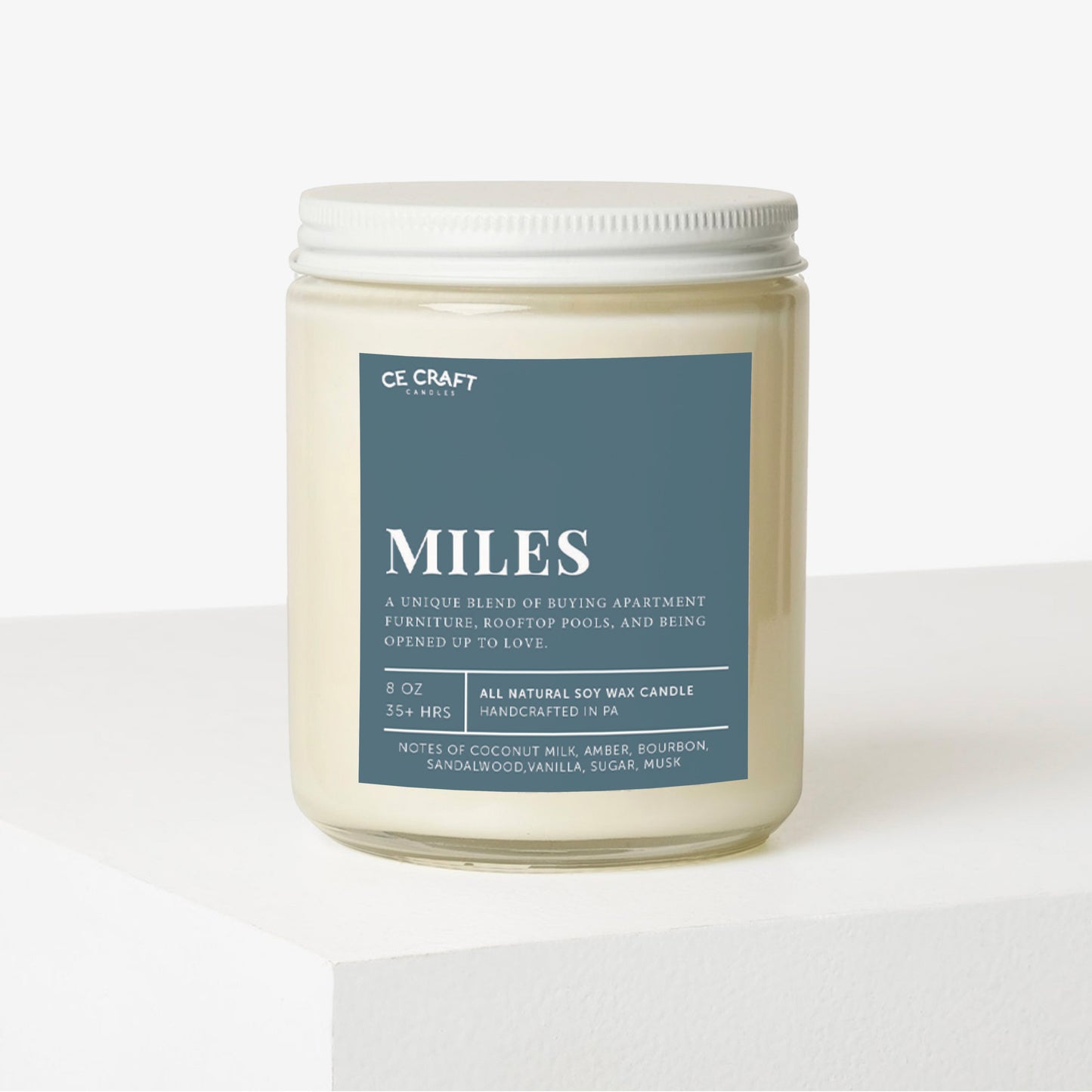 Miles Archer Scented Candle Candle CE Craft