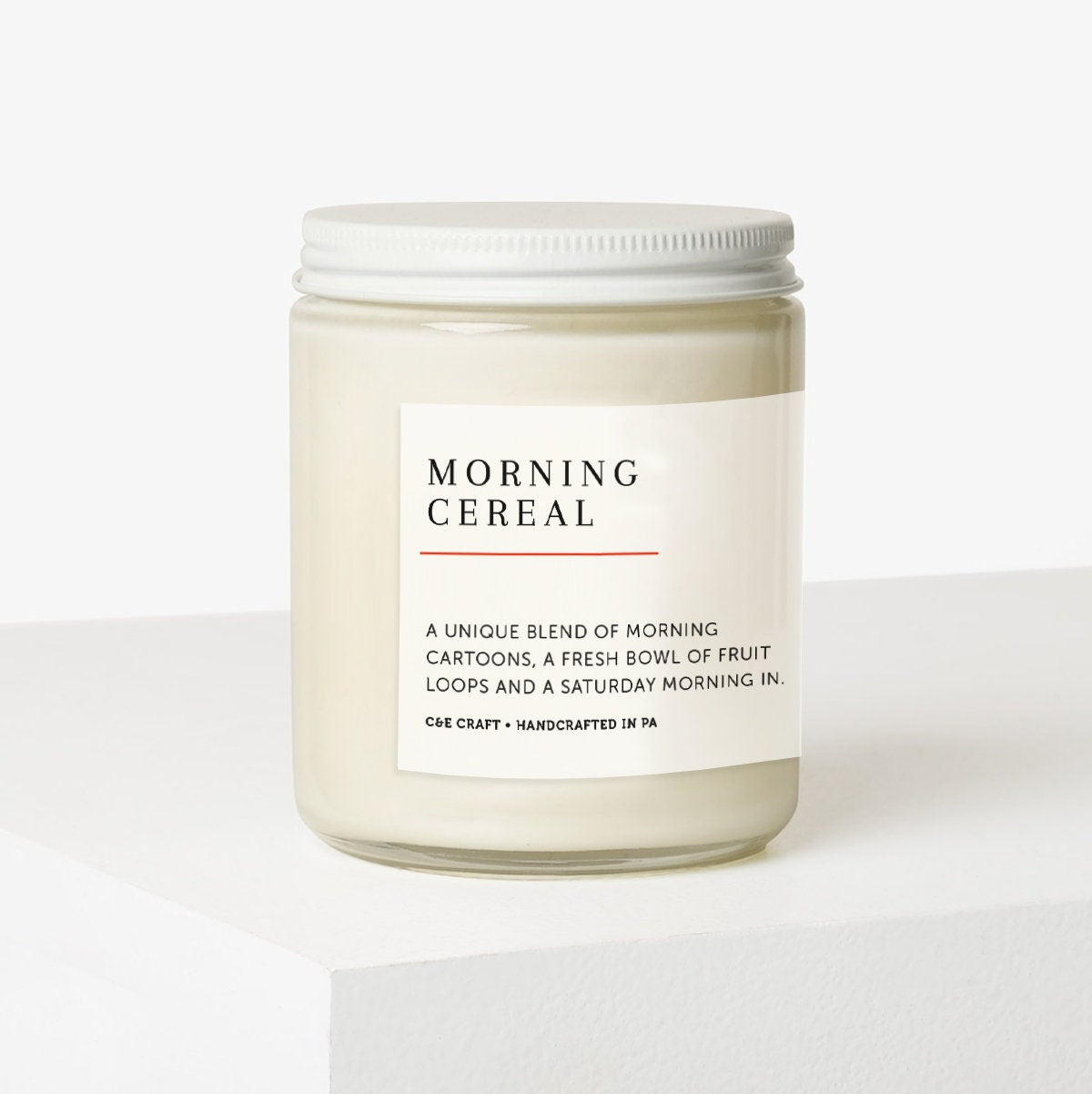 Morning Cereal Candle C & E Craft Co