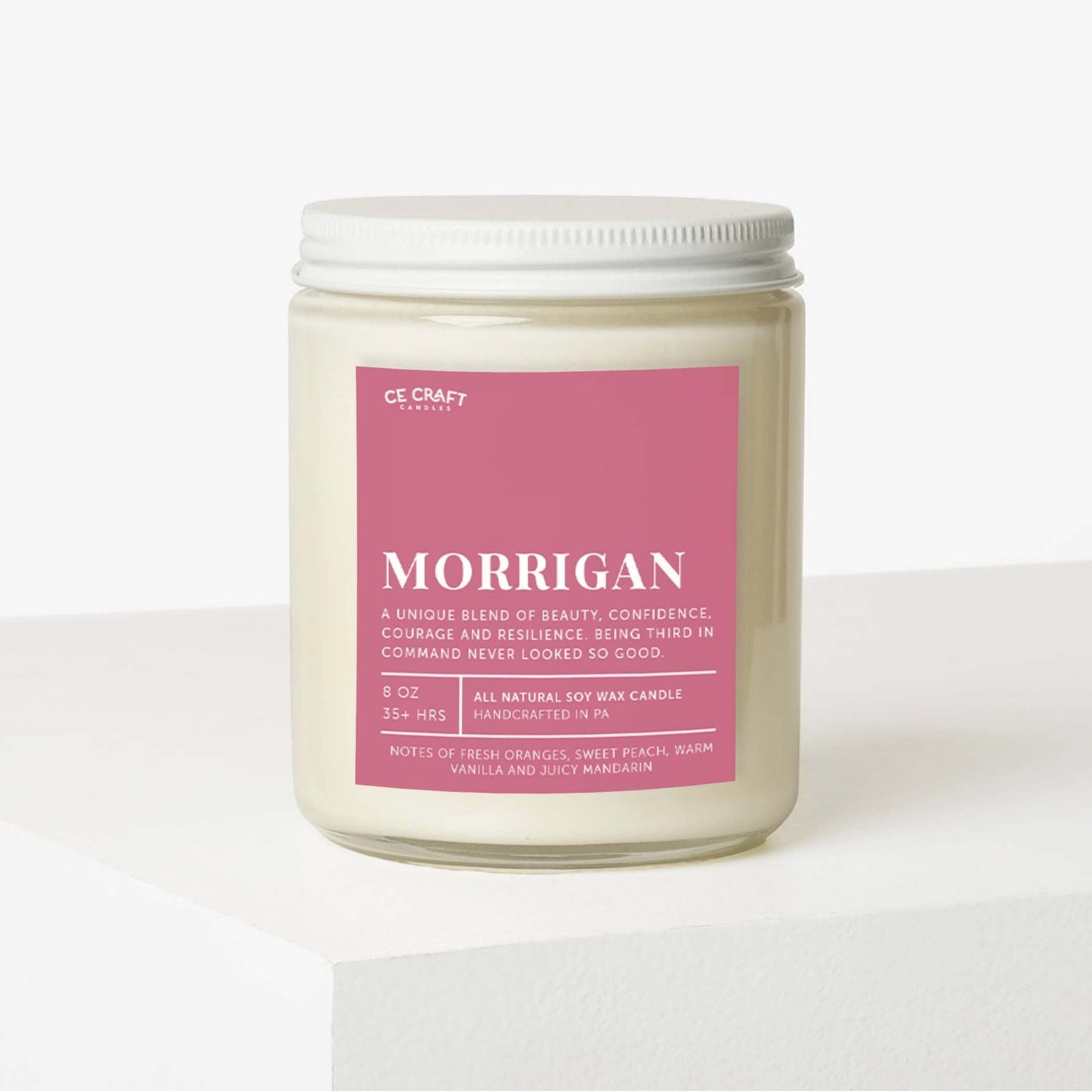 Morrigan Scented Soy Wax Candle - A Court of Thrones and Roses Inspired Candle C & E Craft Co