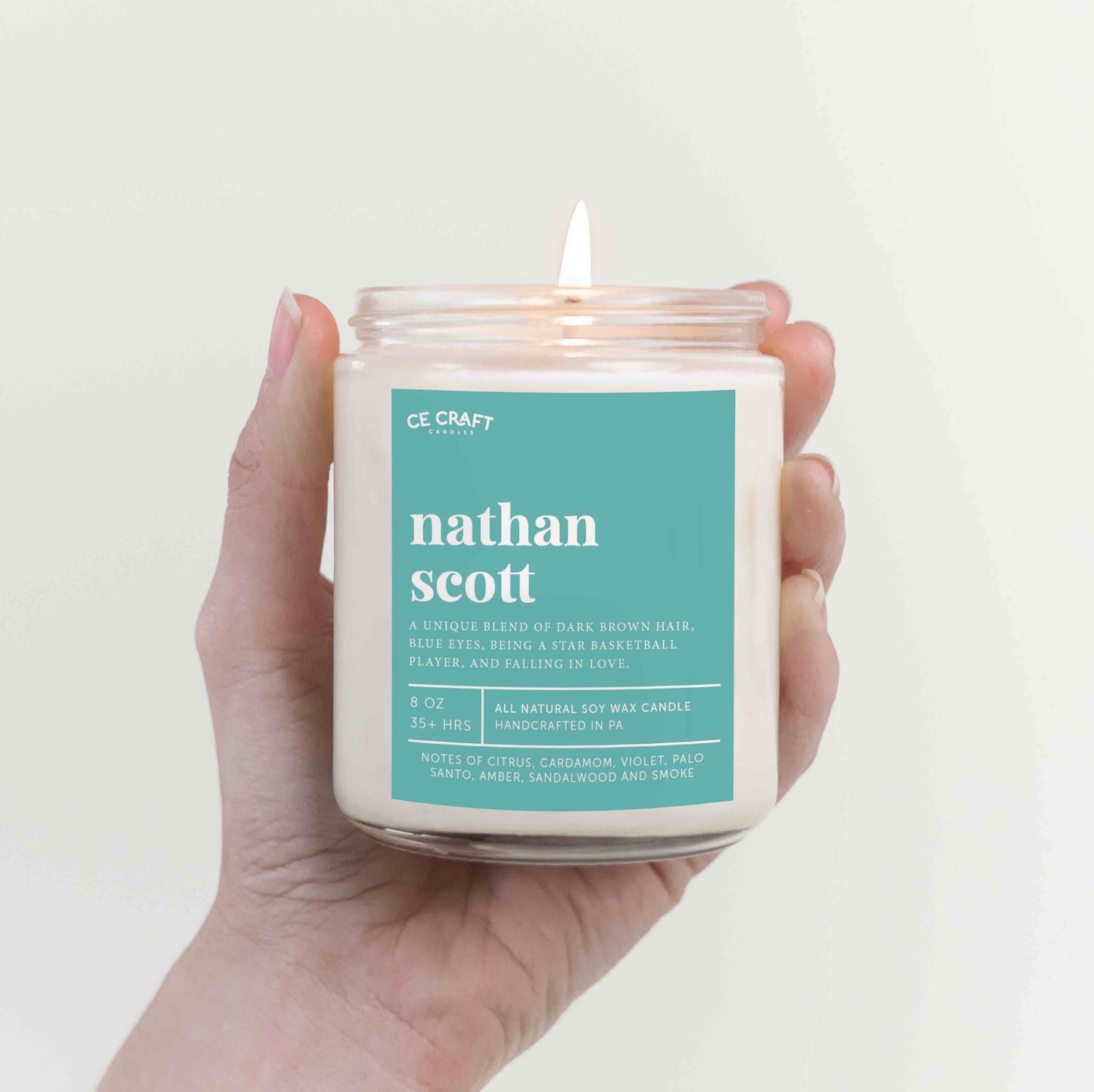 Nathan Scott Scented Candle Candles CE Craft