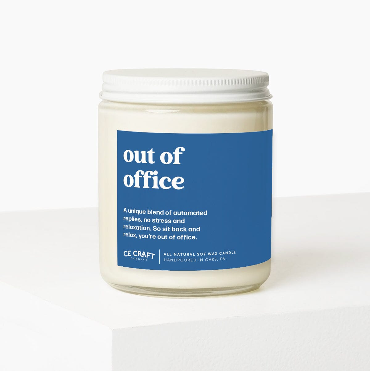 Out of Office Candle Candles CE Craft
