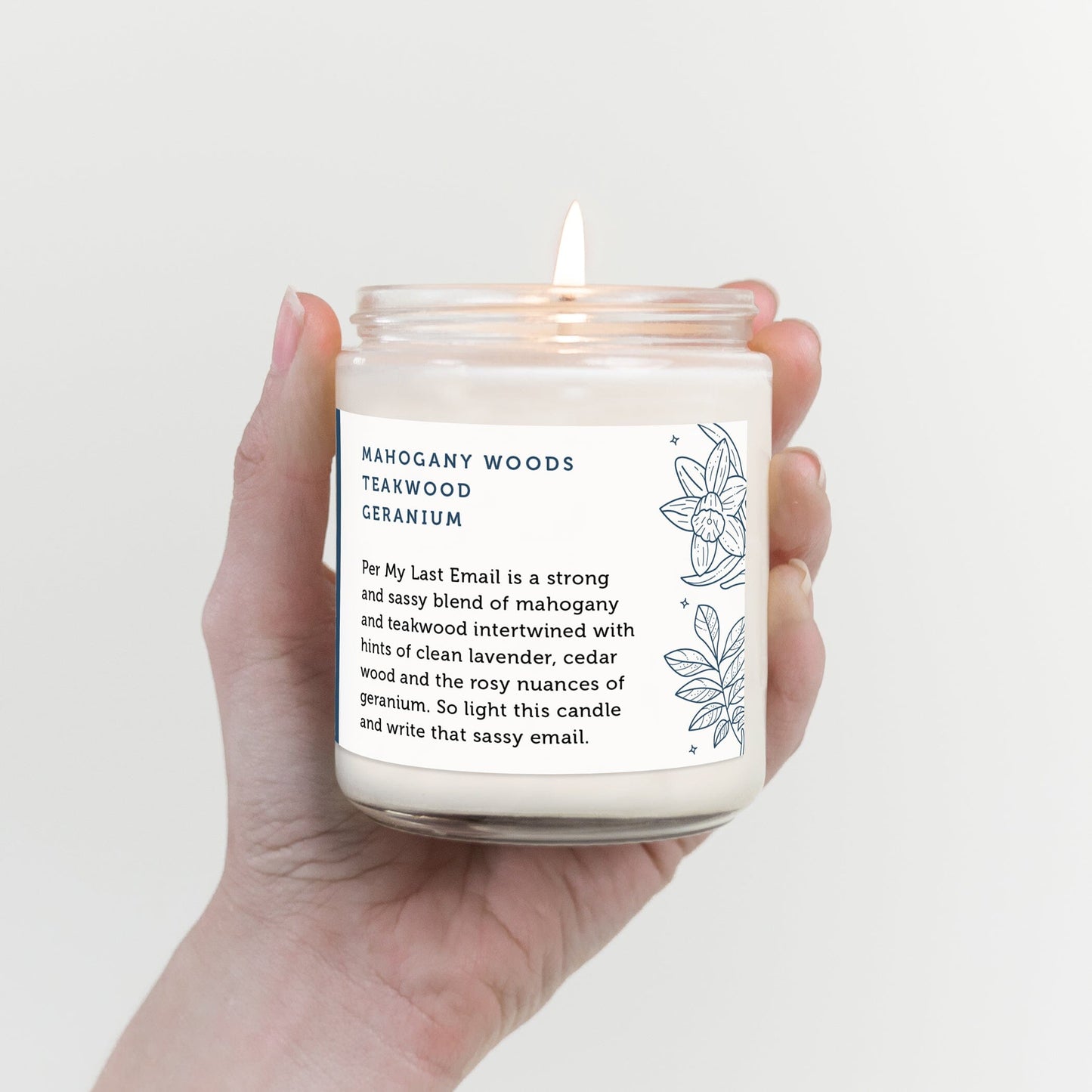 Per My Last Email Candle Candles CE Craft