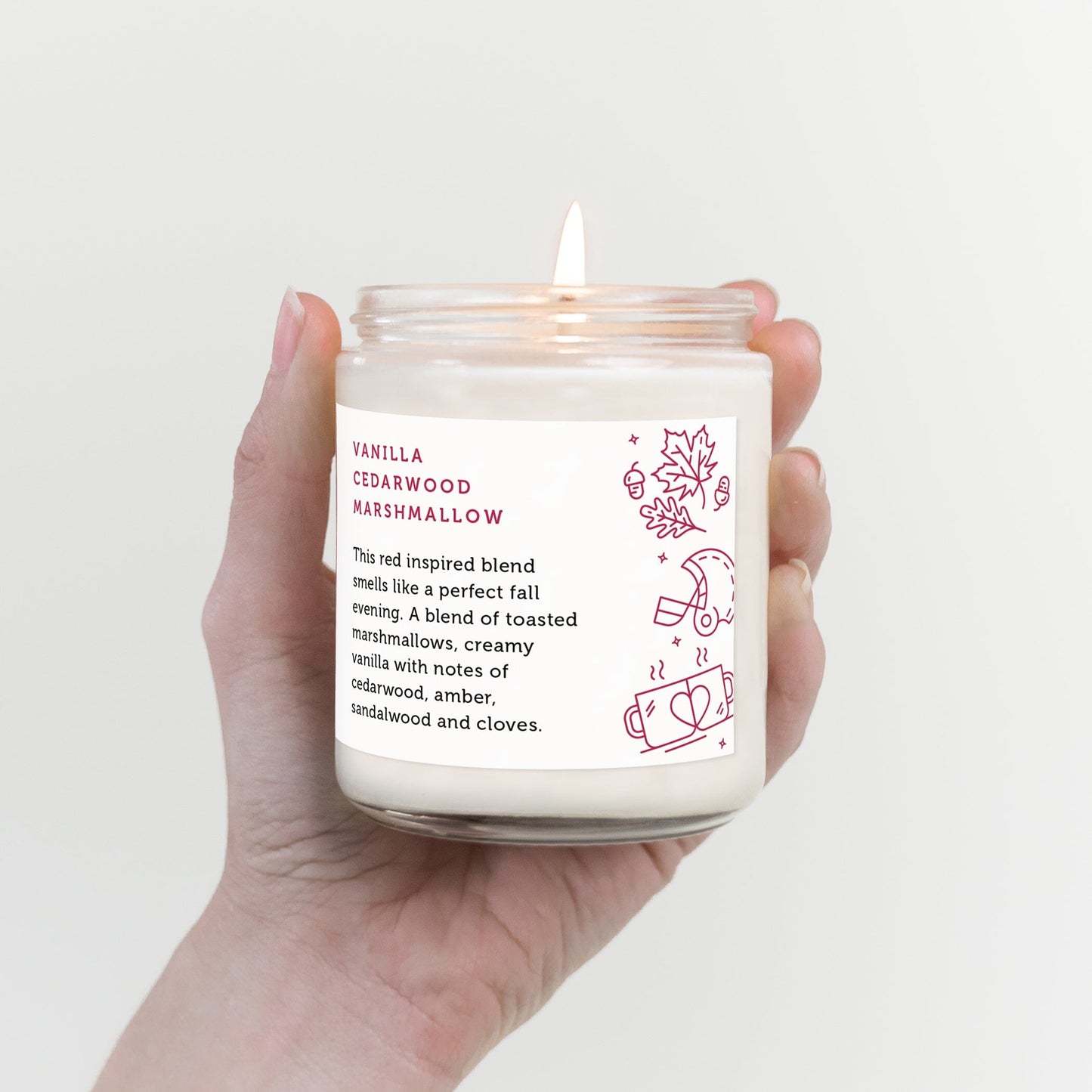 Red Candle Candles CE Craft