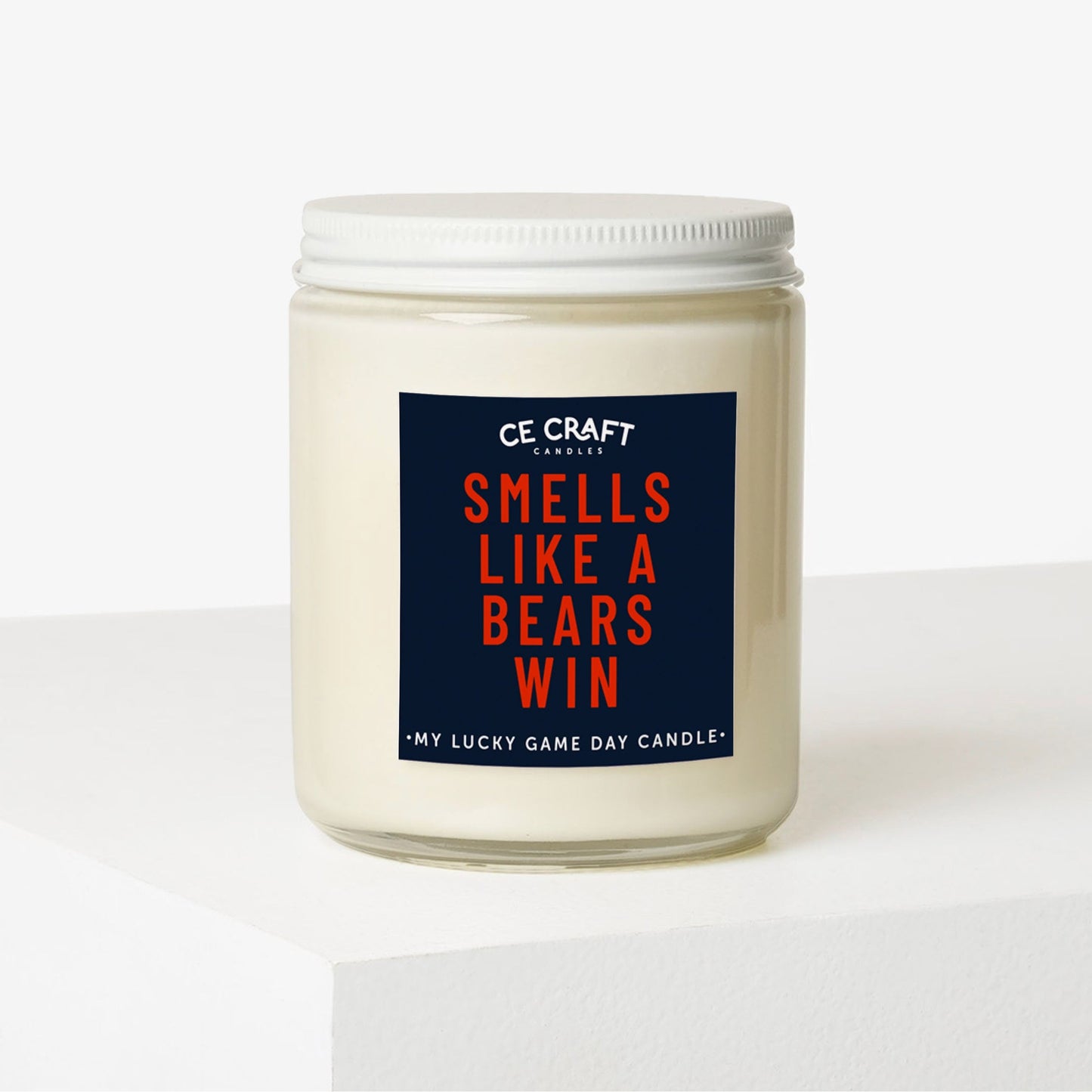 Smells Like a Bears Win Scented Candle C & E Craft Co