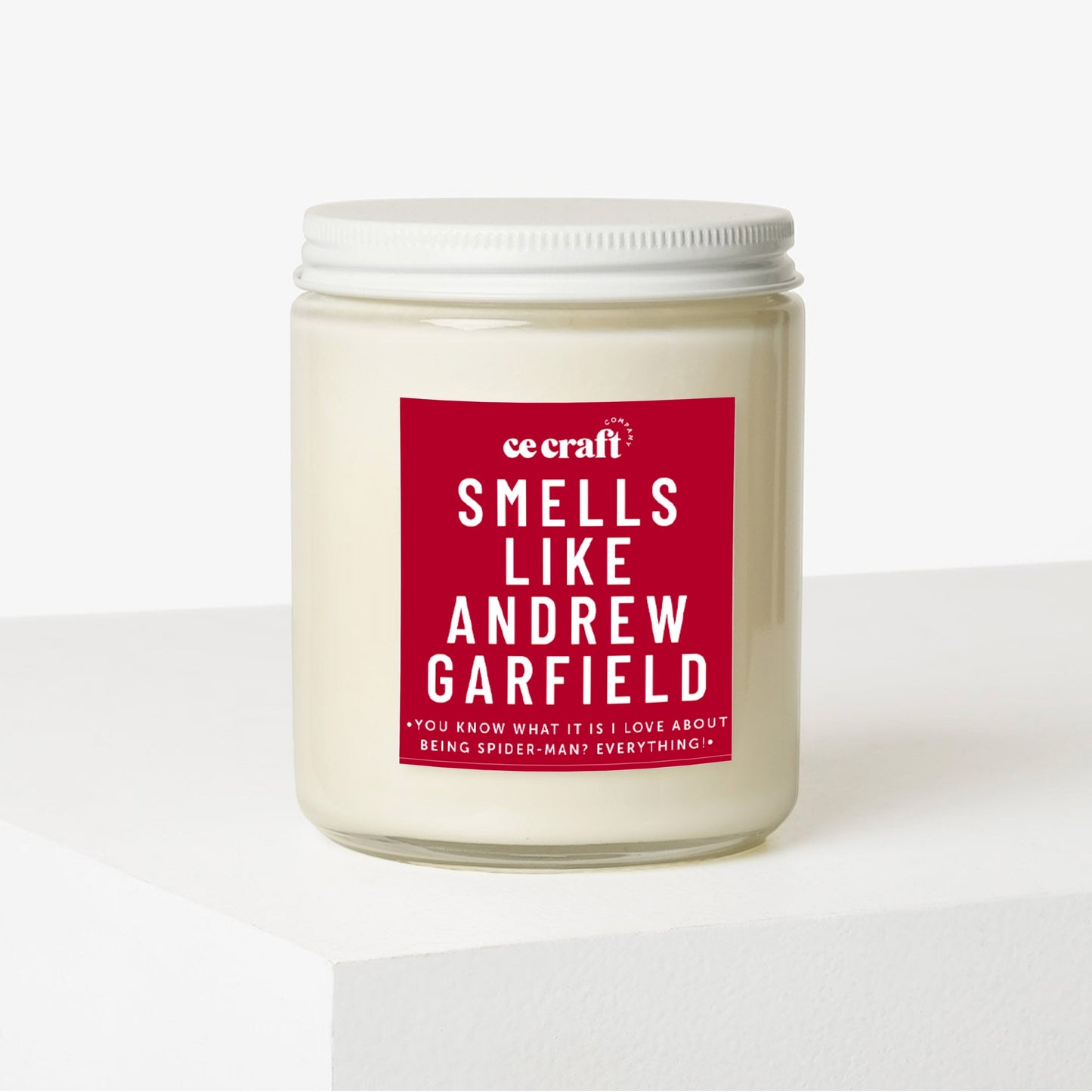 Smells Like Andrew Garfield Candle C & E Craft Co