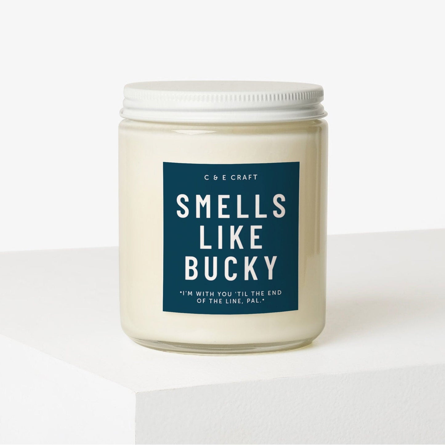 Smells Like Bucky Soy Wax Candle C & E Craft Co